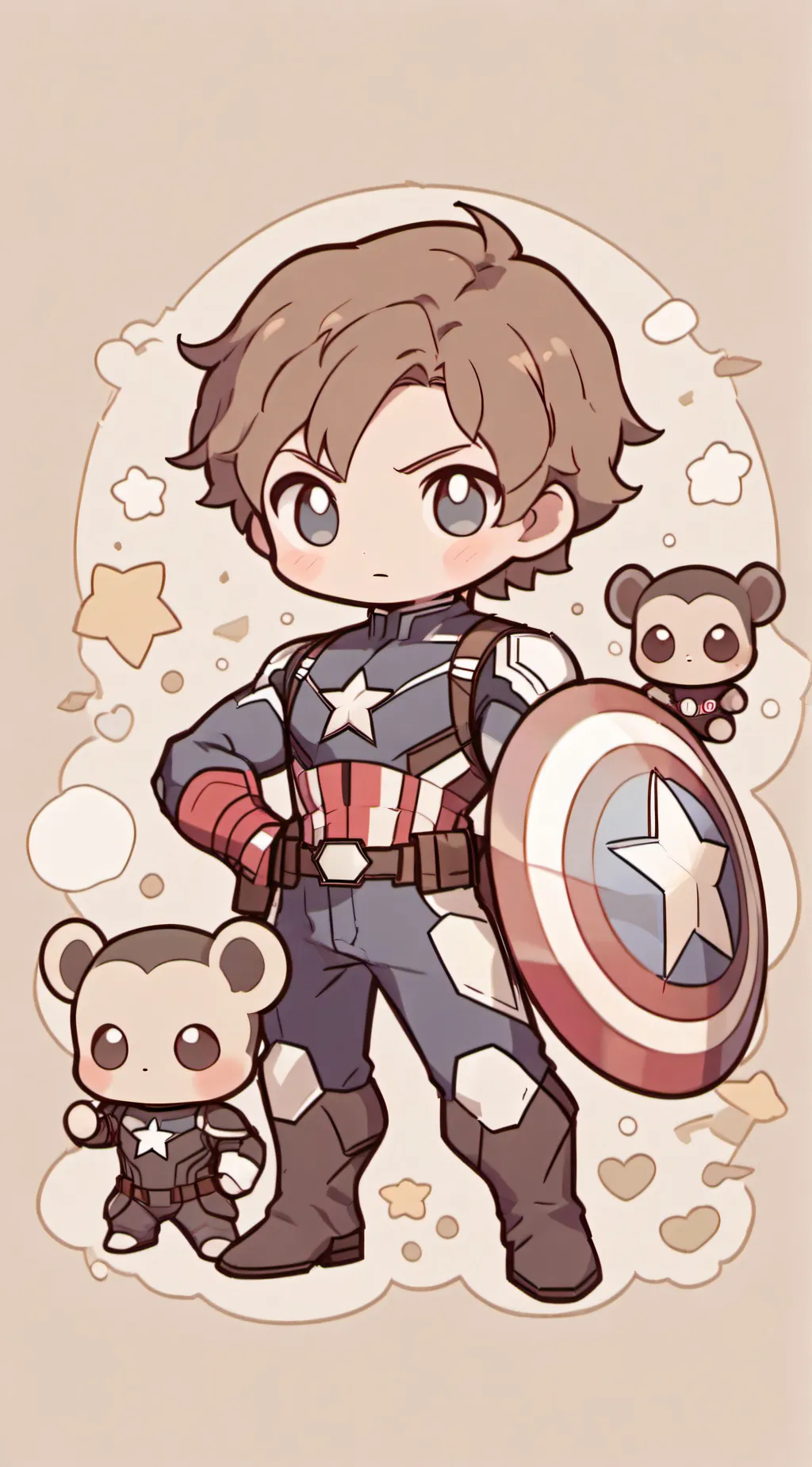 ai character: Avenges&Zemo background