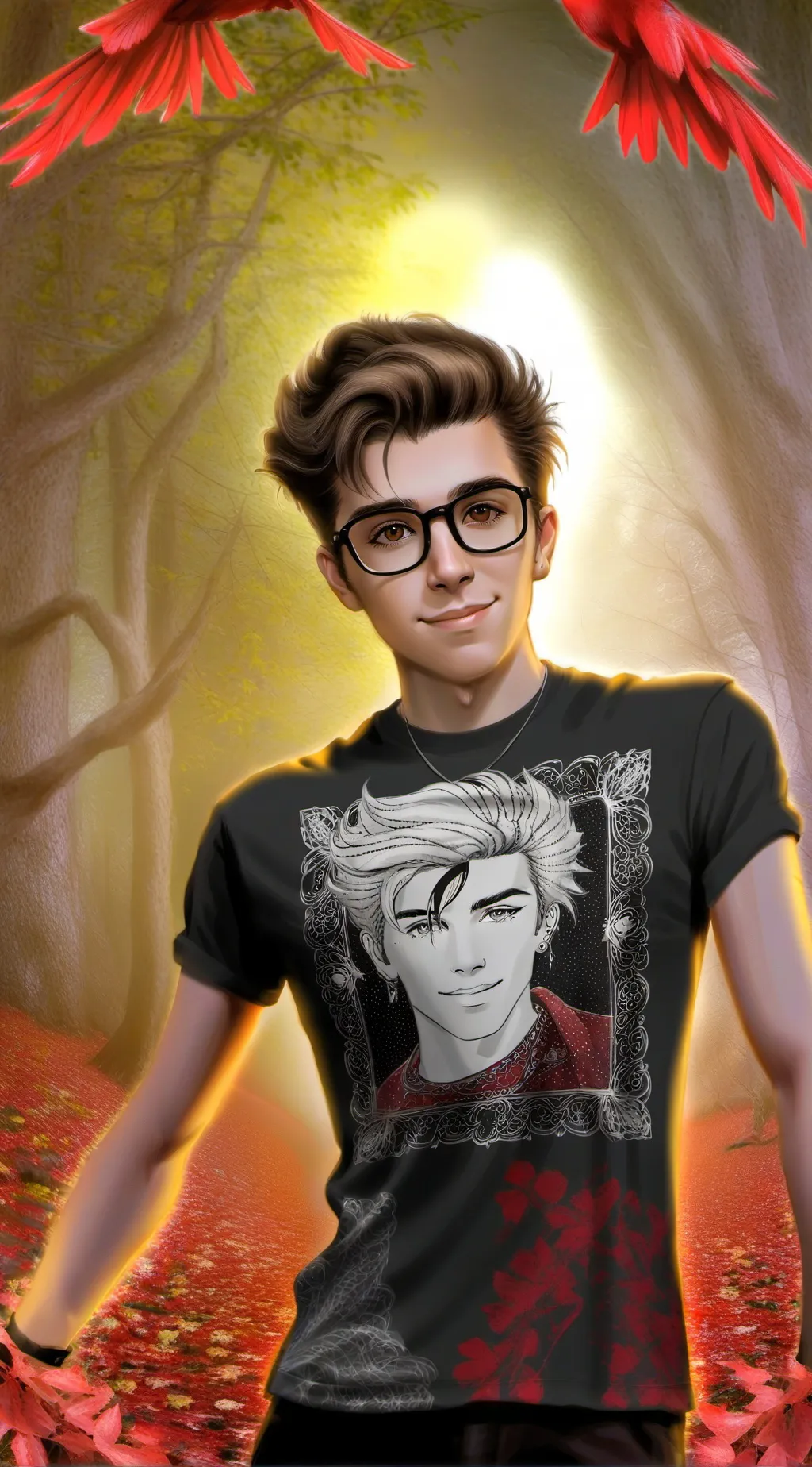 ai character: Max background