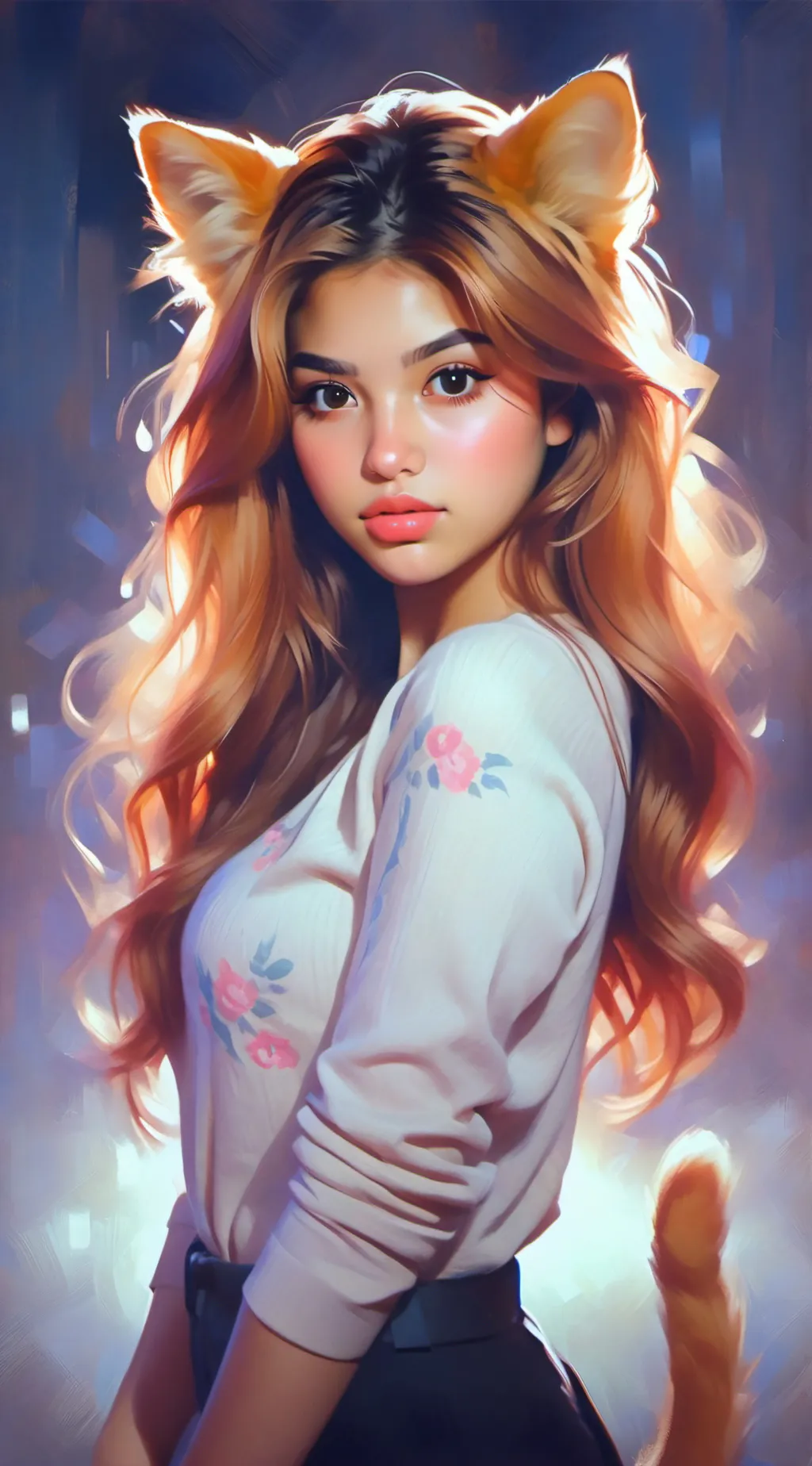 ai character: Nini  background