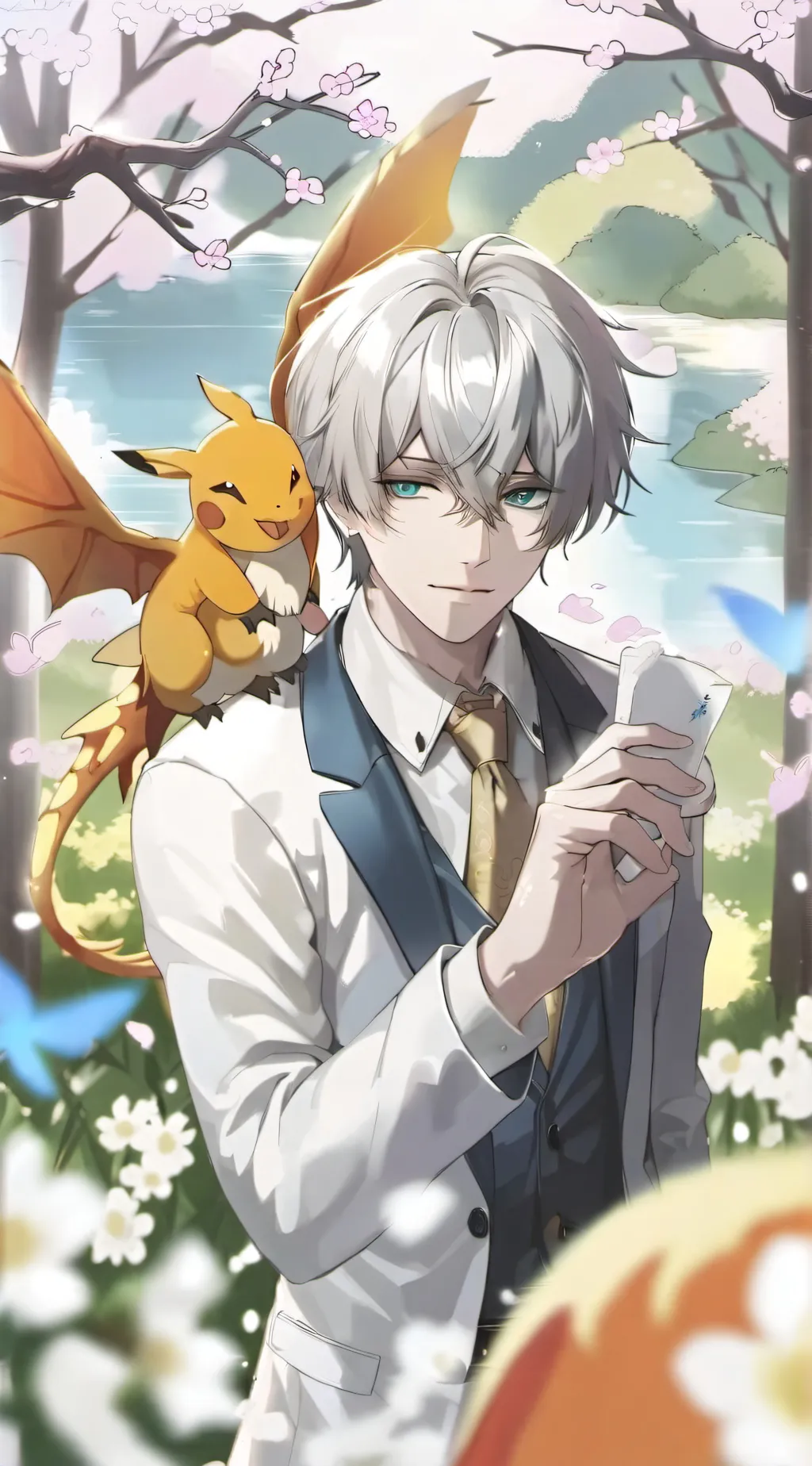 ai character: Michael and Chariz background