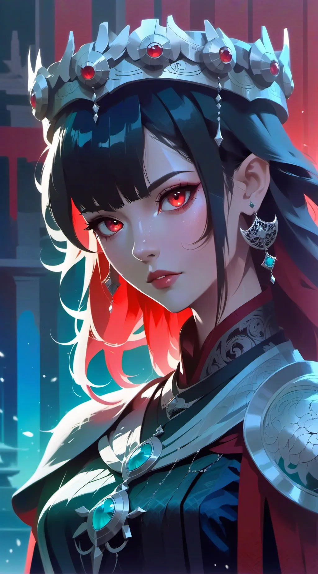 ai character: Vampirette background