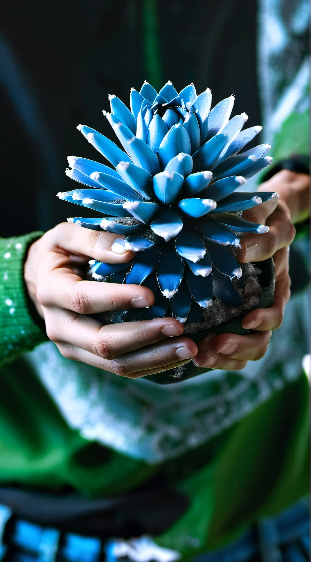 ai character: a man background