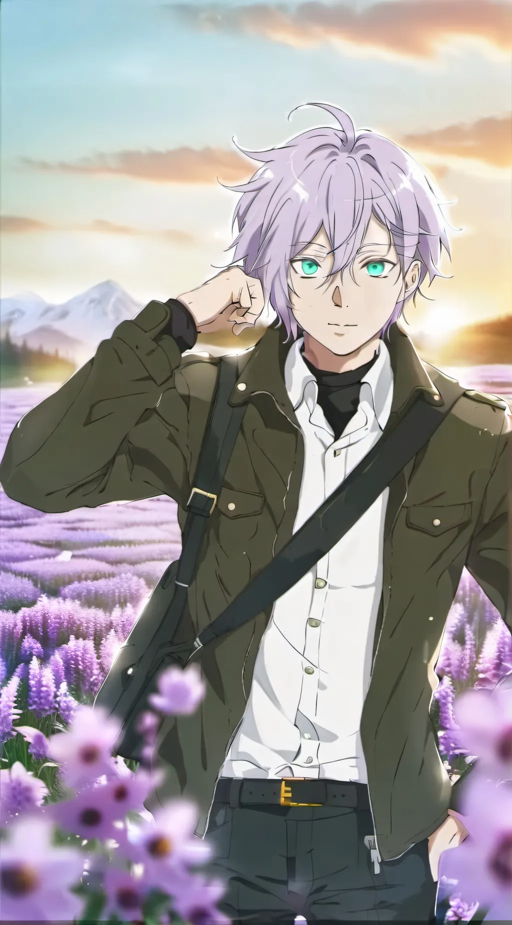 ai character: gojo background