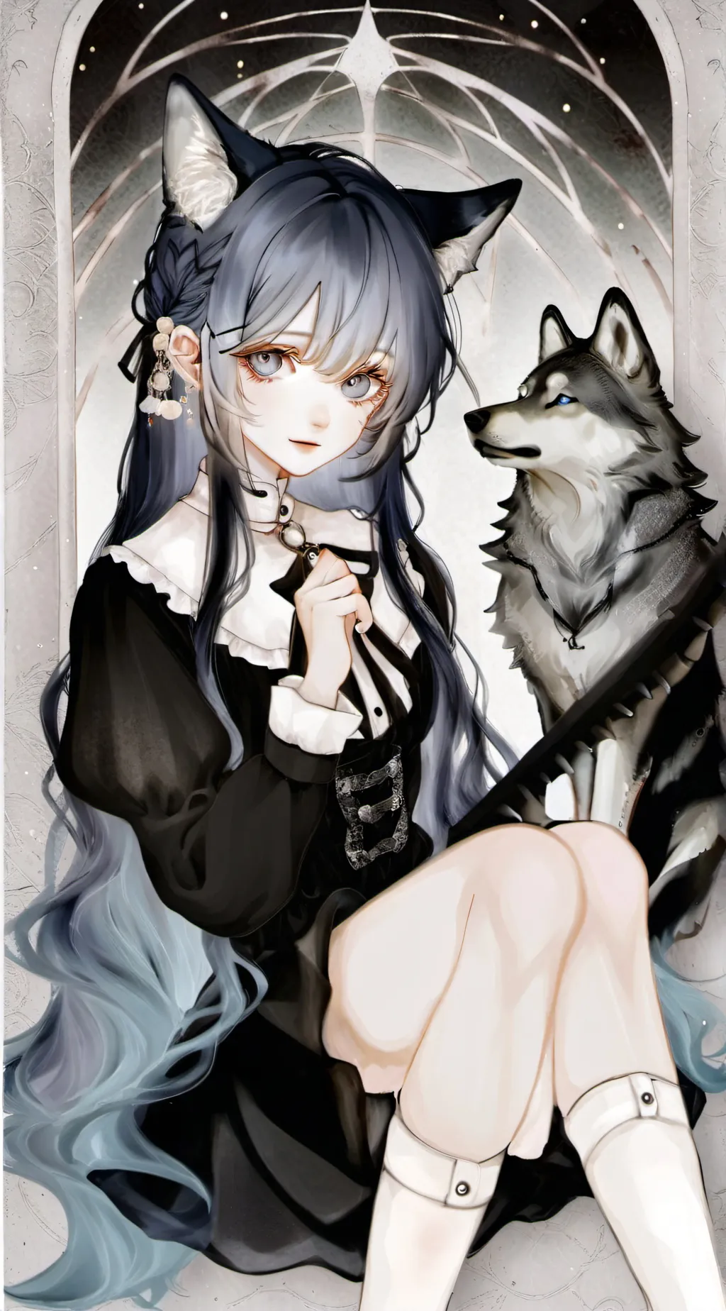 ai character: CLASS 🎒😺 background