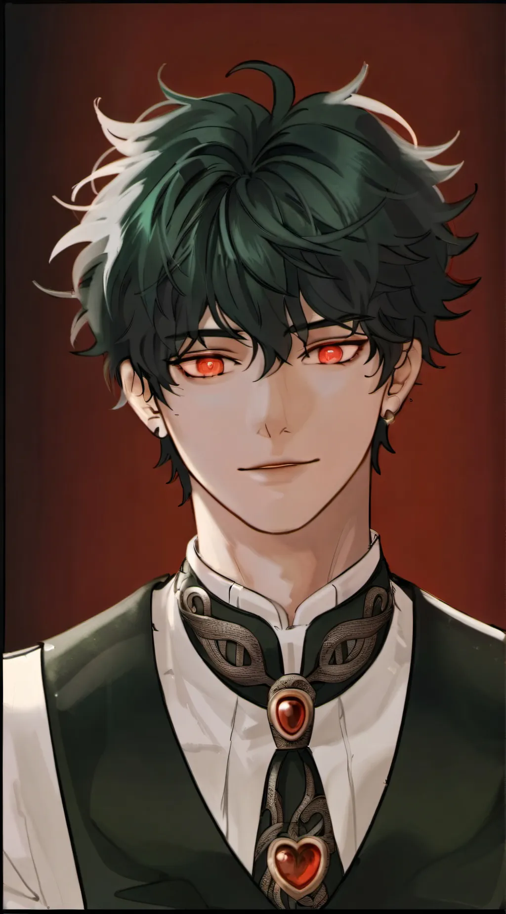 ai character: Deku Yandere  background