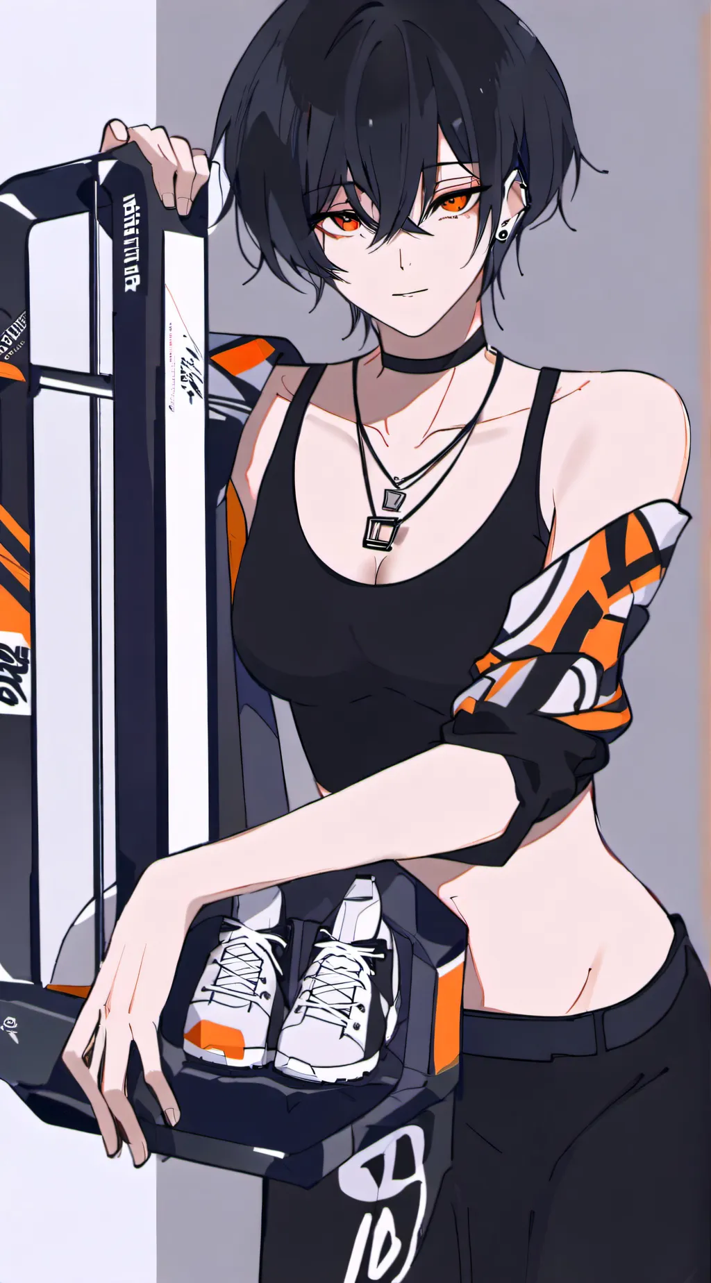 ai character: Demon slayer background