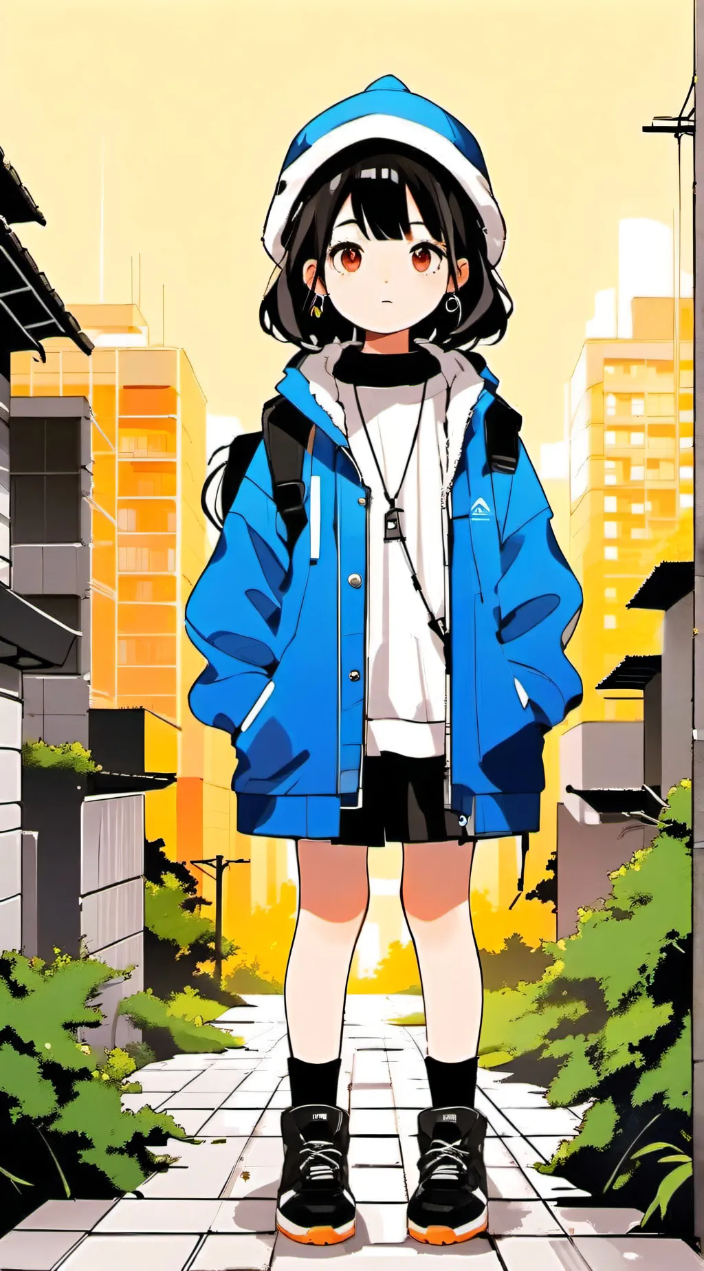 ai character: Sofia  background