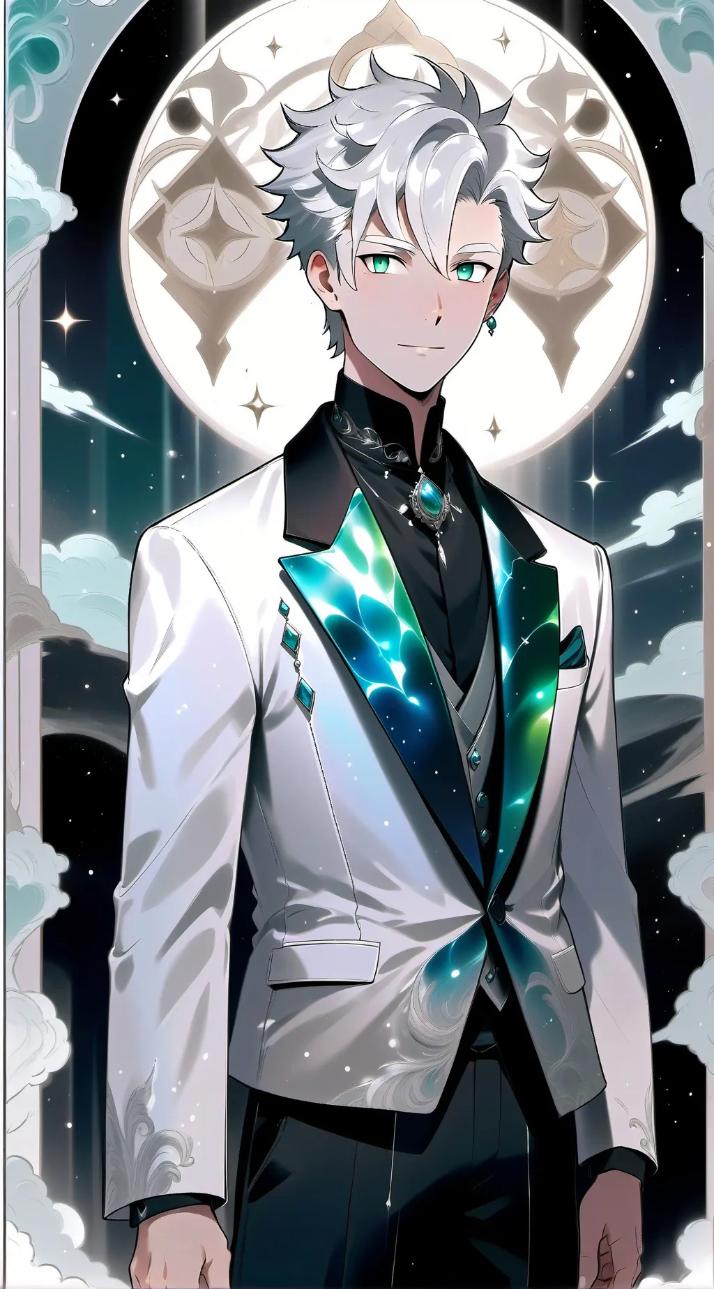 ai character: Oxxy background