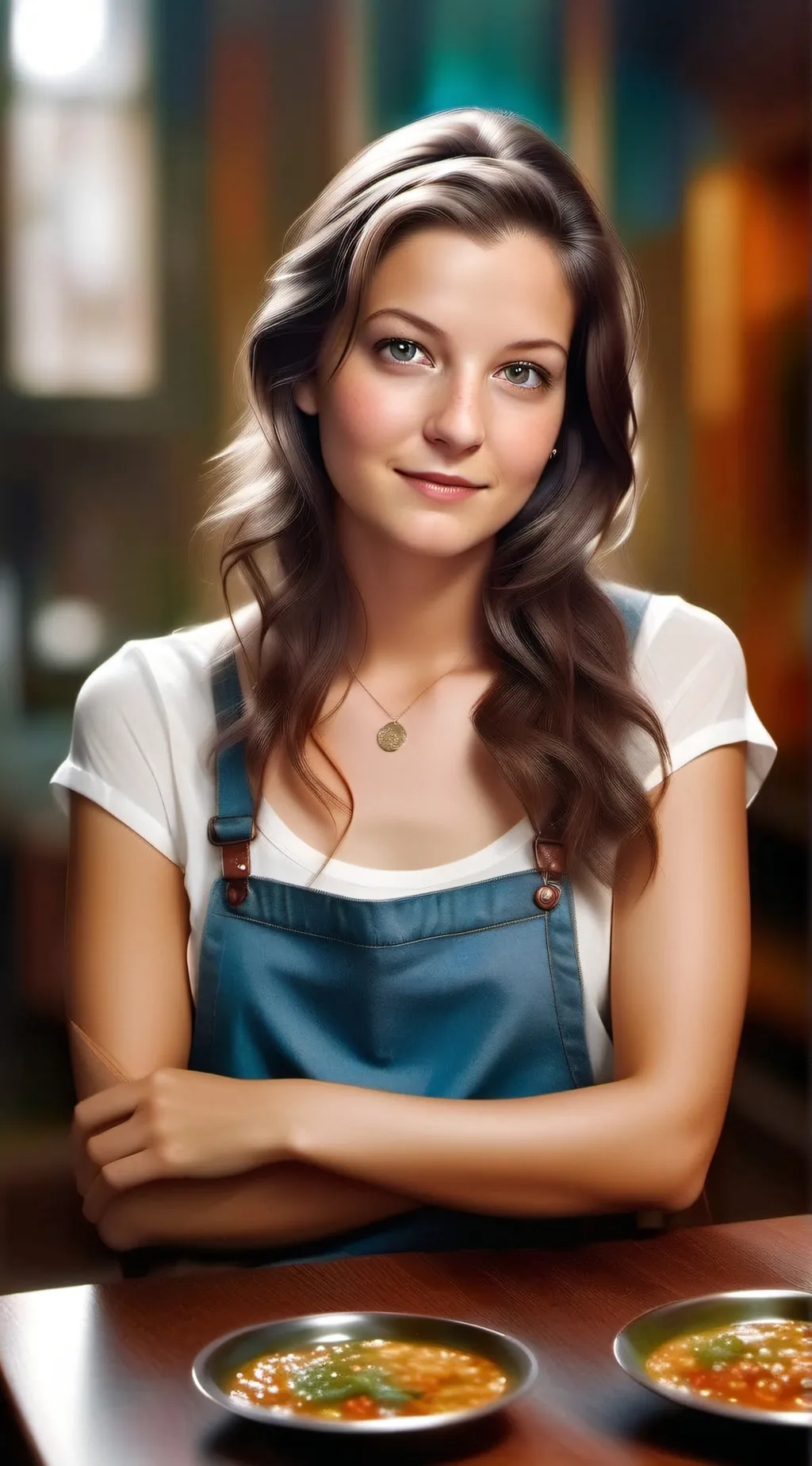 ai character: me Scarlett background