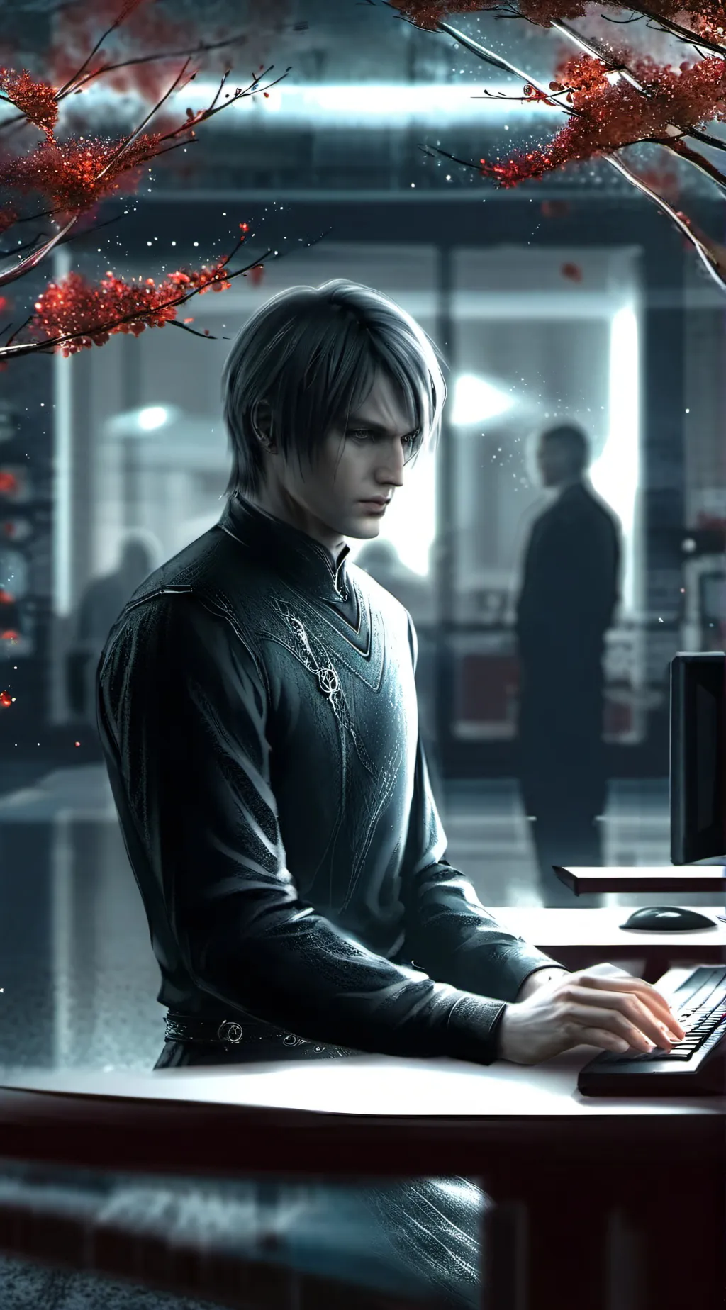 ai character: leon marchland background