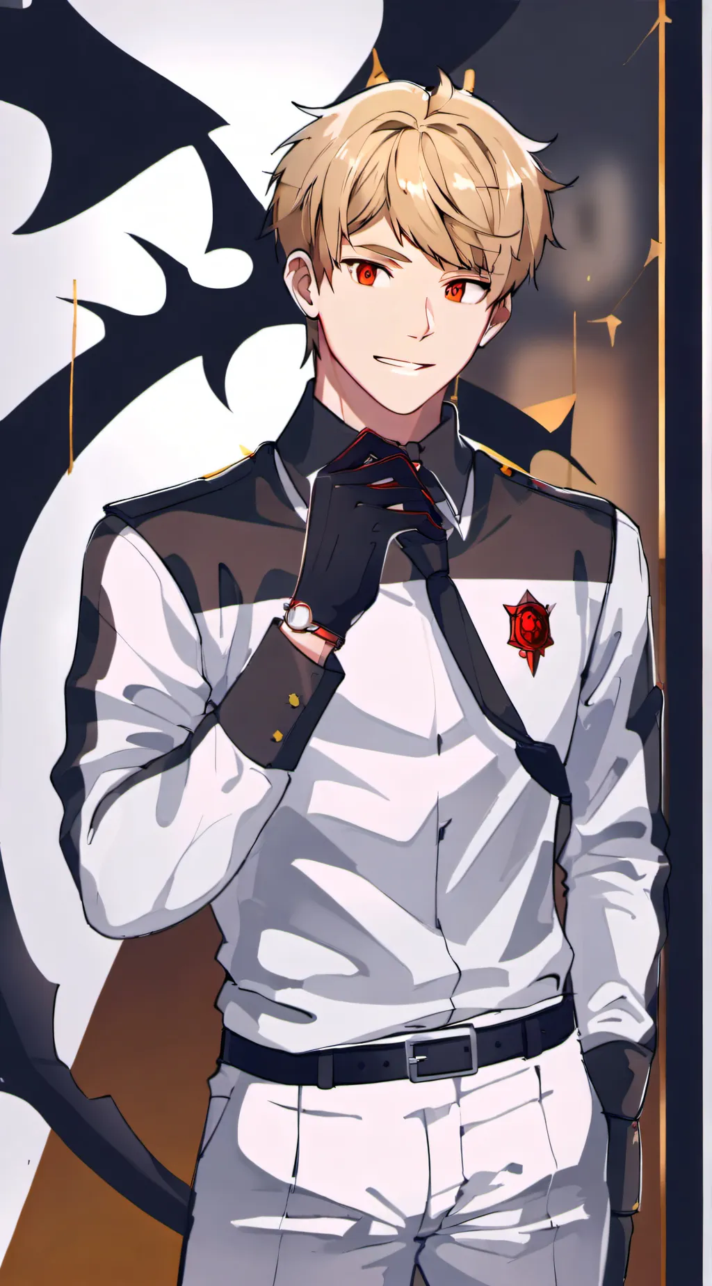 ai character: Max background