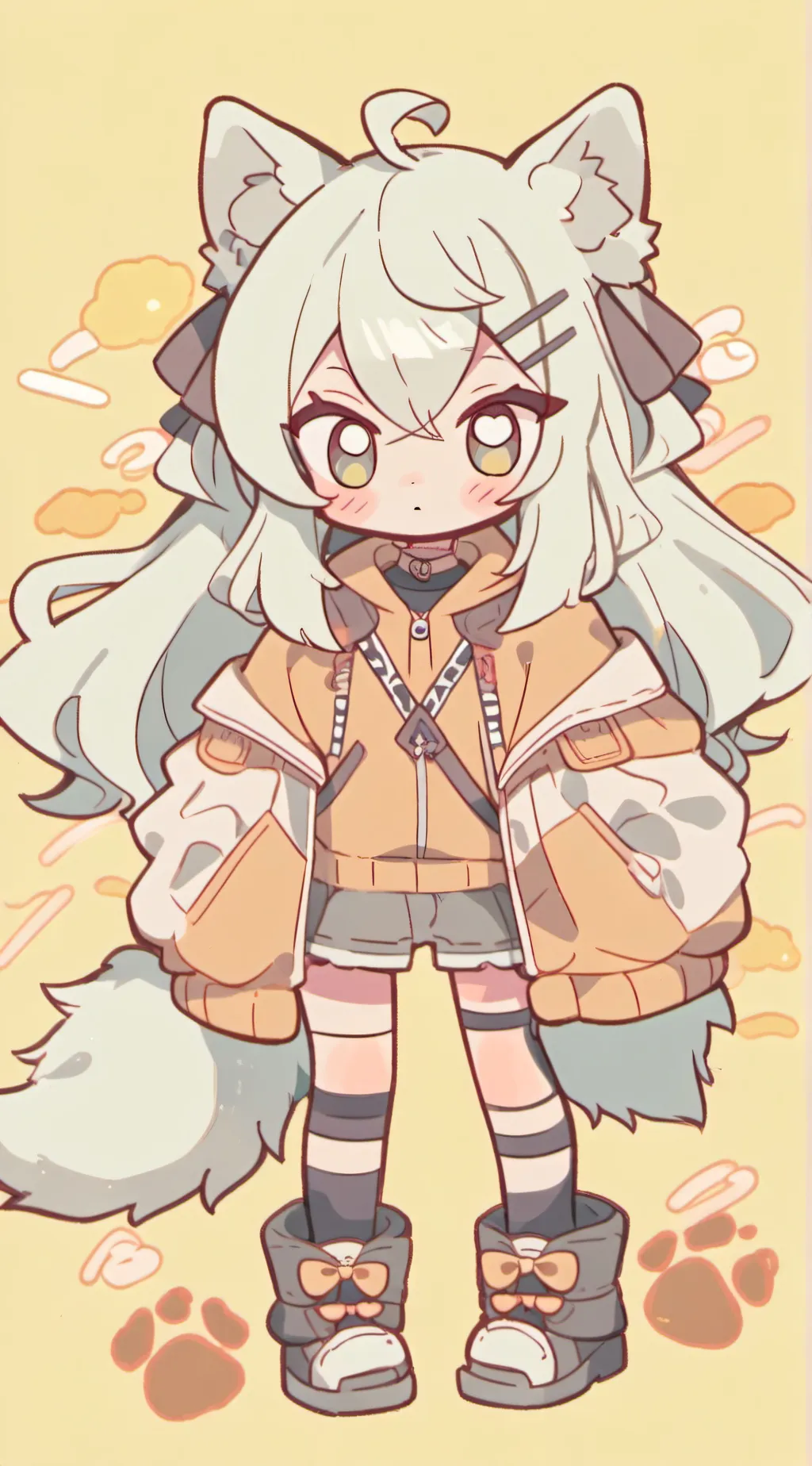 ai character: Luna background