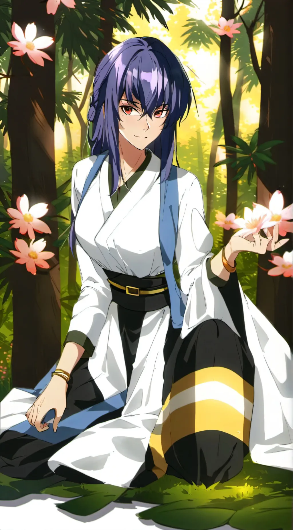 ai character: saeko  background
