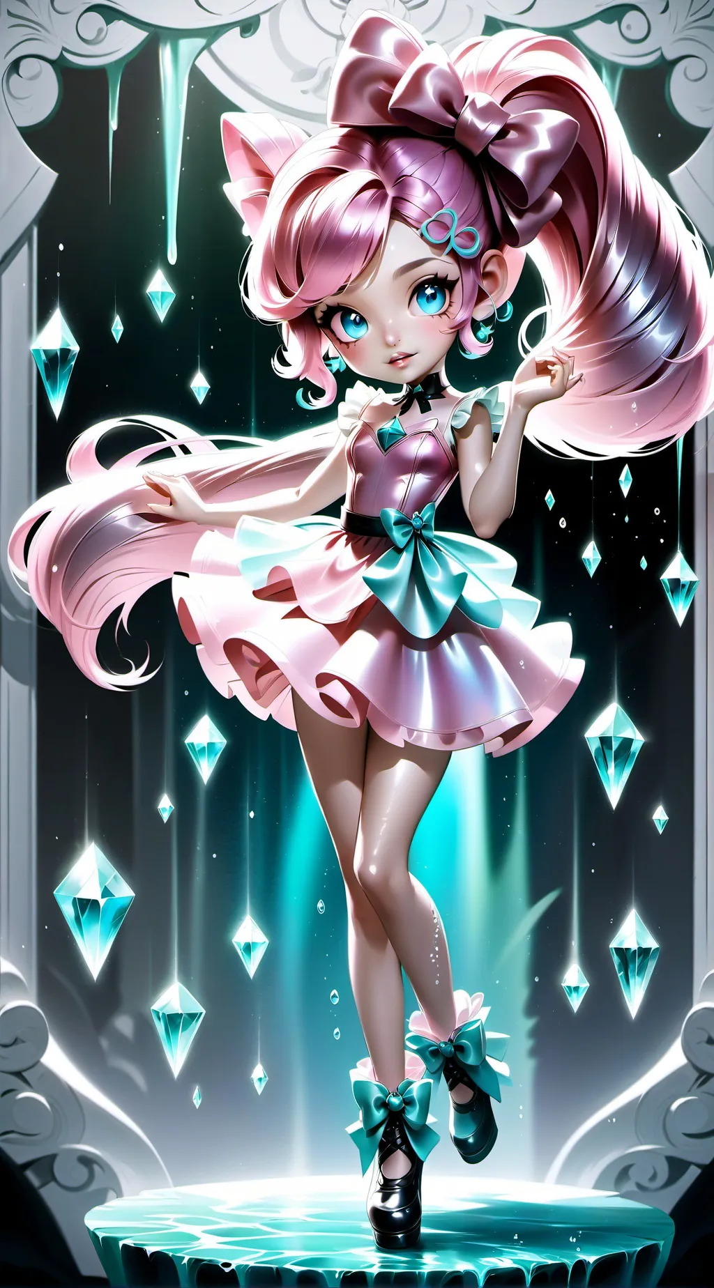 ai character: Kylie  background