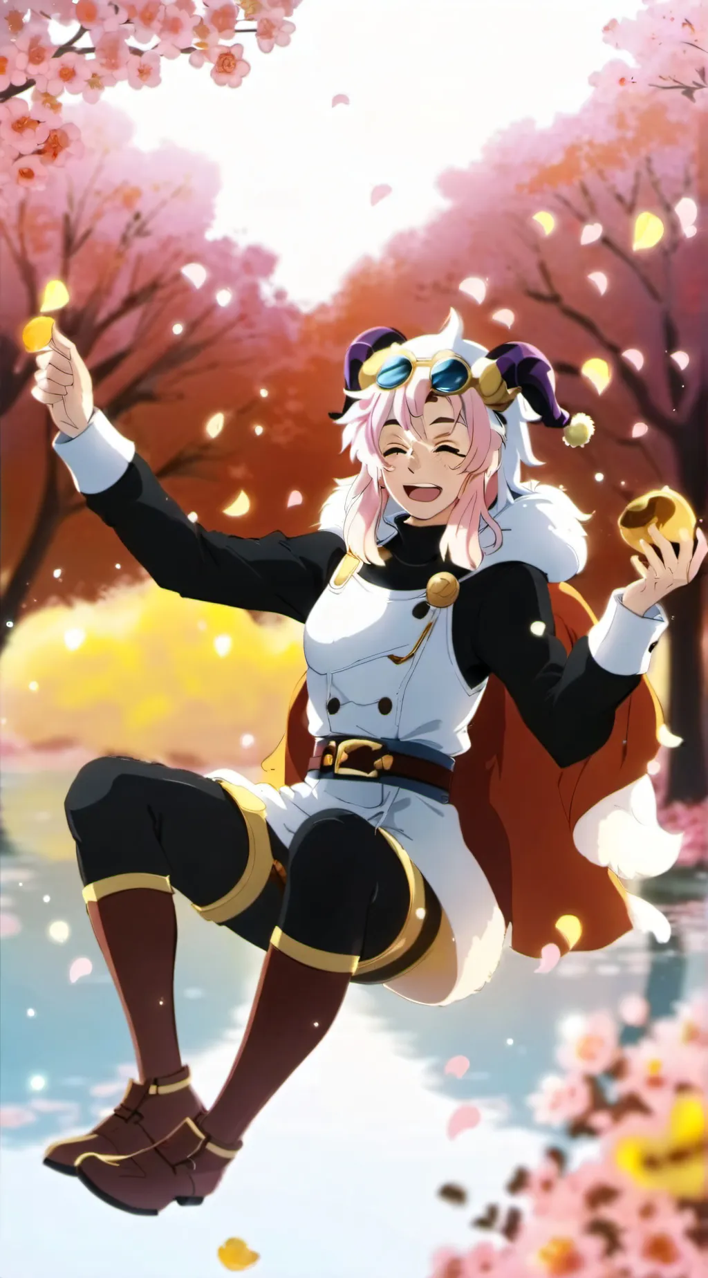 ai character: kny dodge ball background