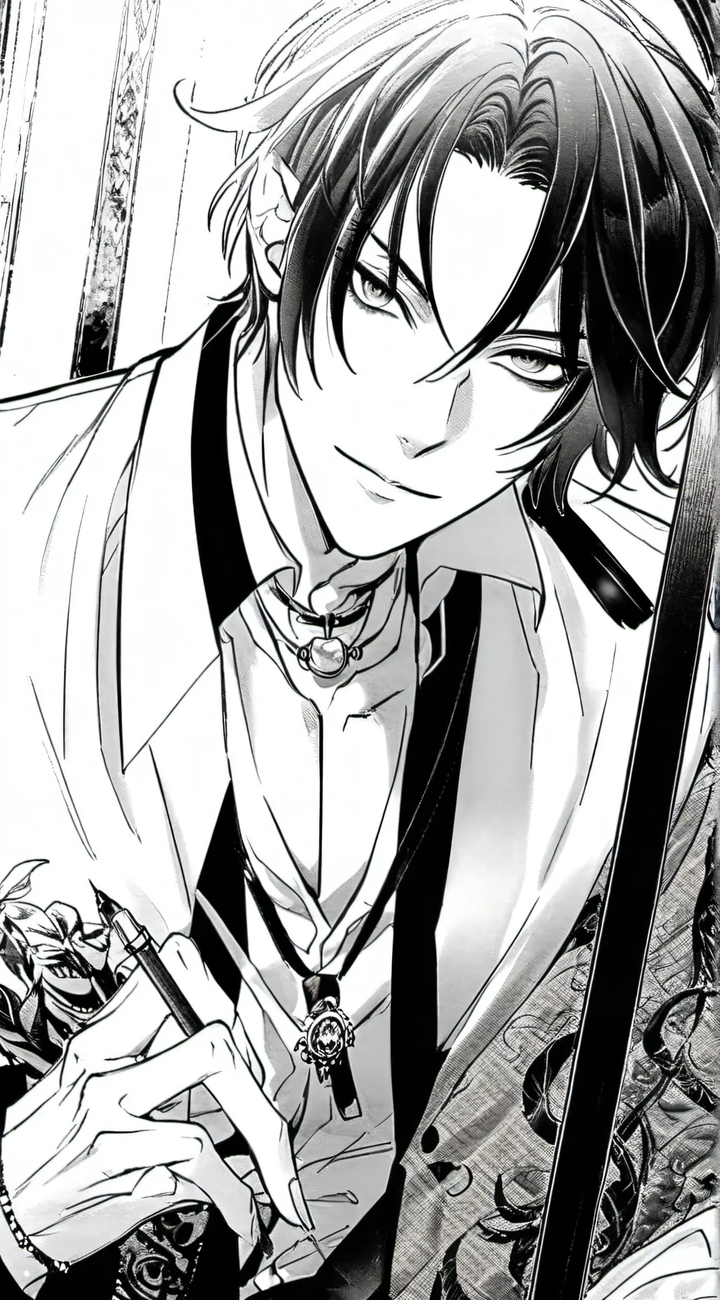 ai character: ur boyfriend background