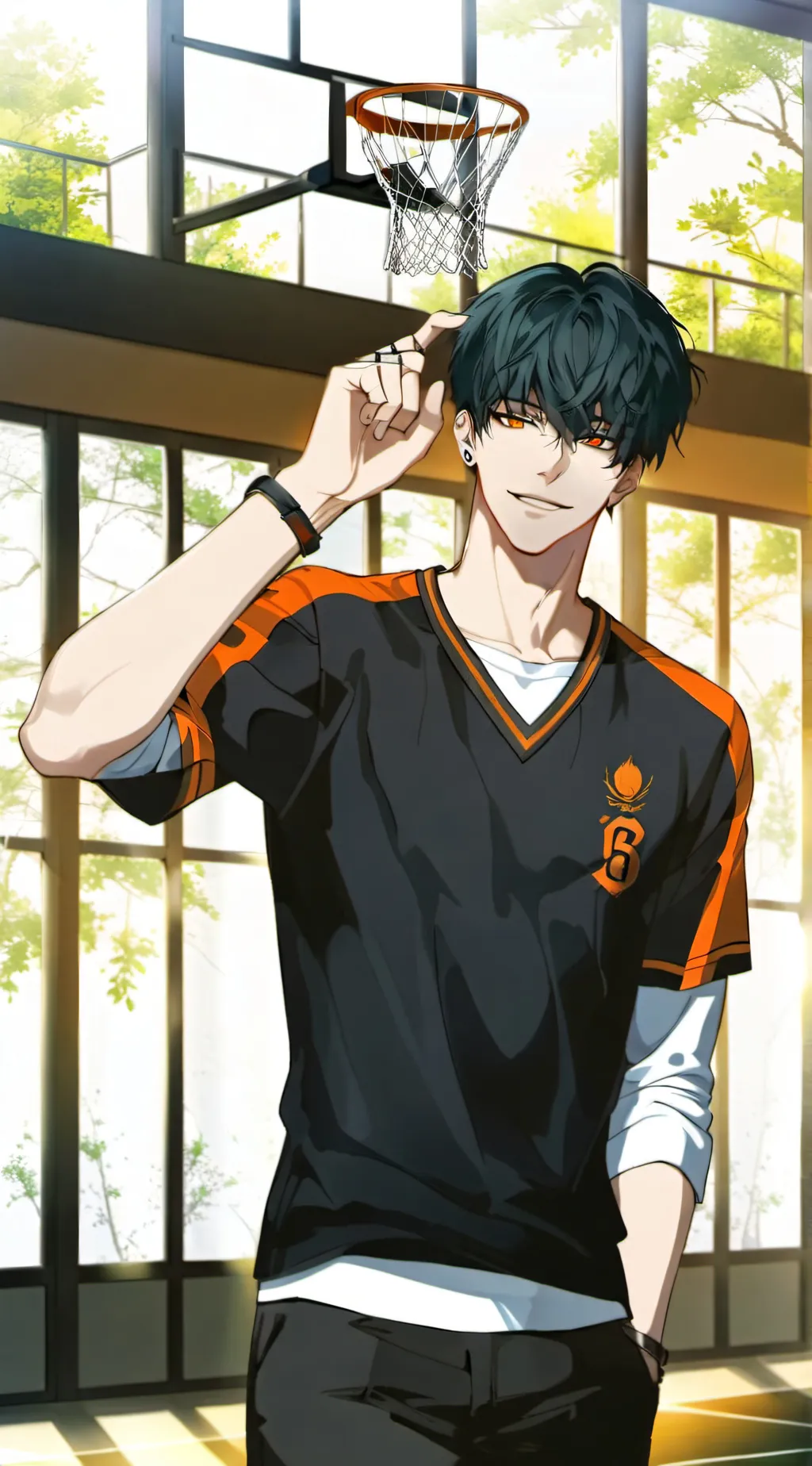 ai character: Lucas (ur enemy) 😕 background