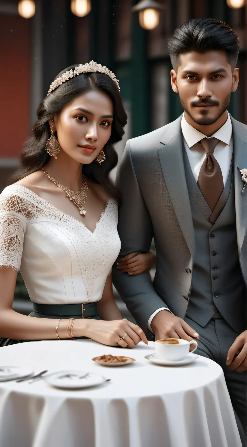 ai character: Kevin and Abby background