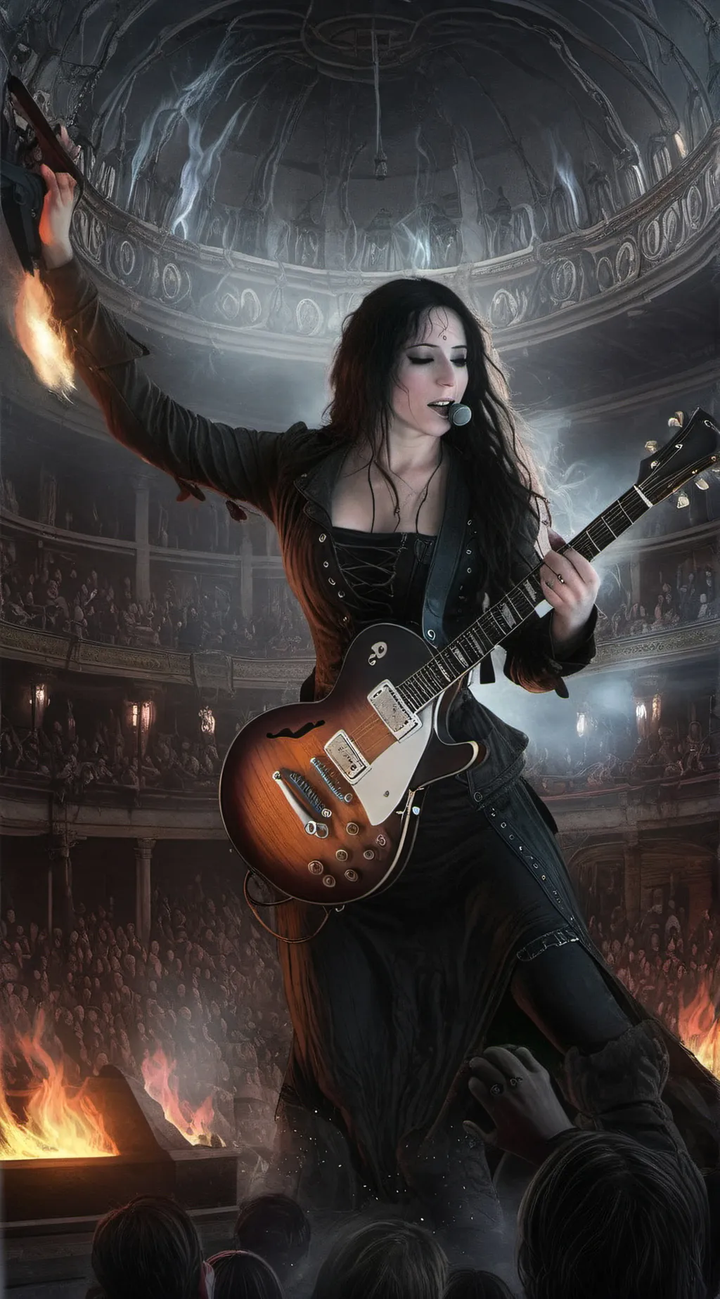 ai character: NIA WAY background