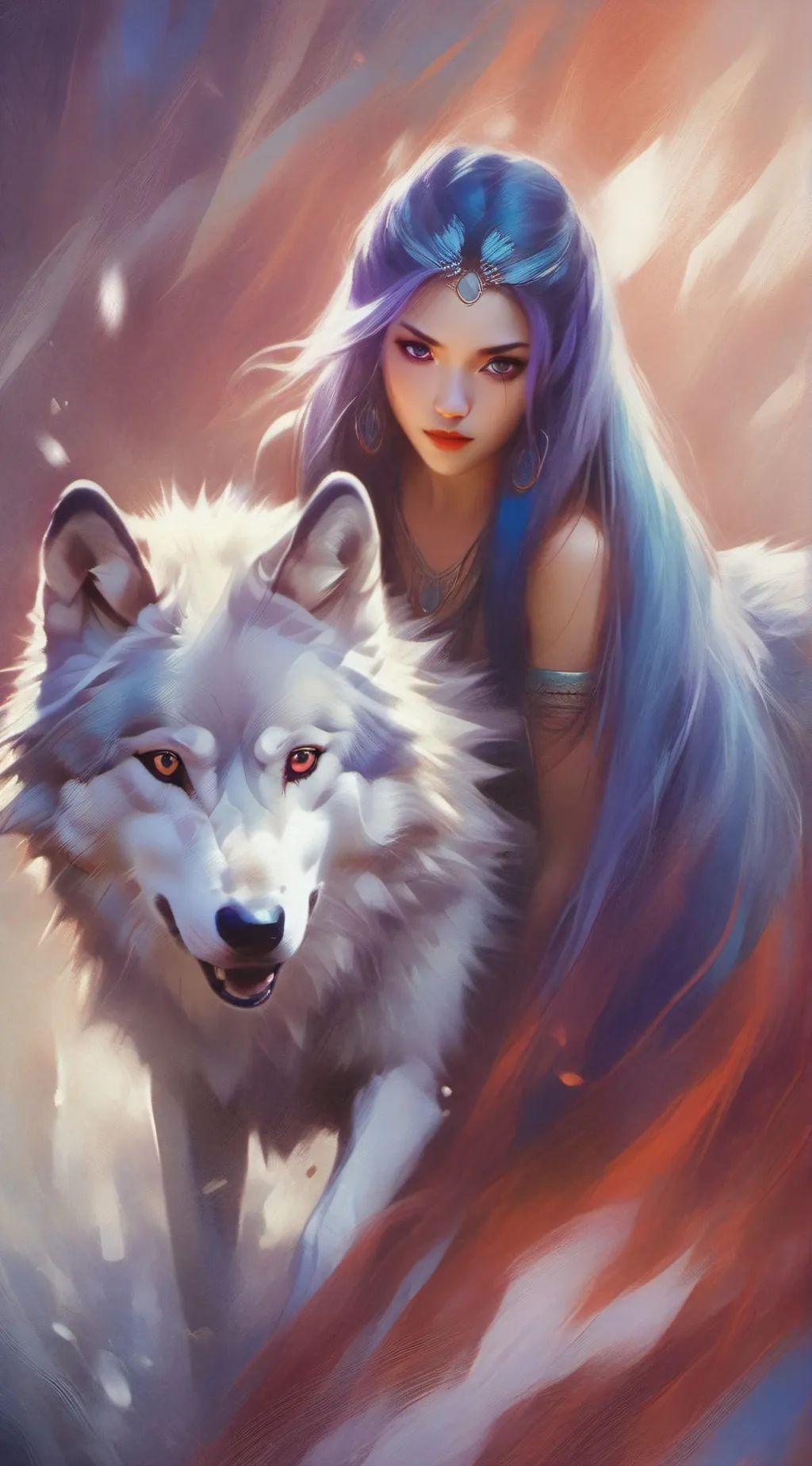 ai character: Star  background