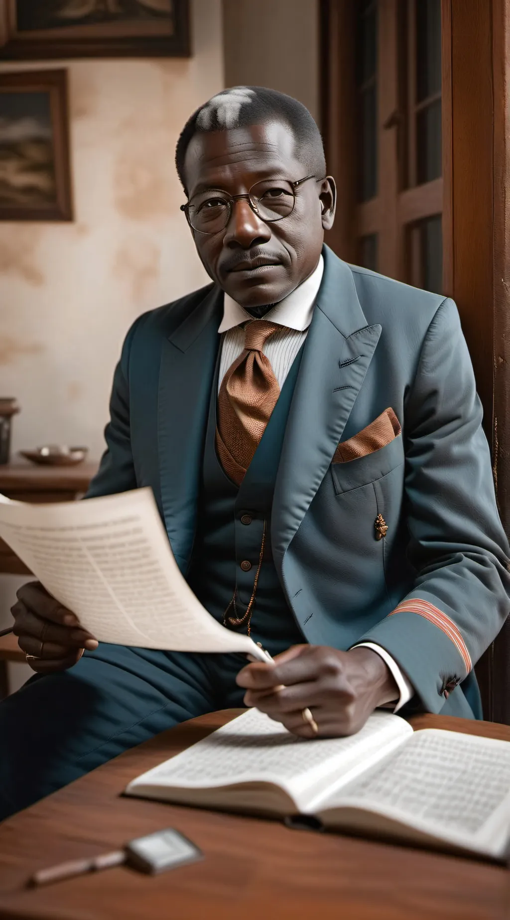 ai character: Simbarashe  background