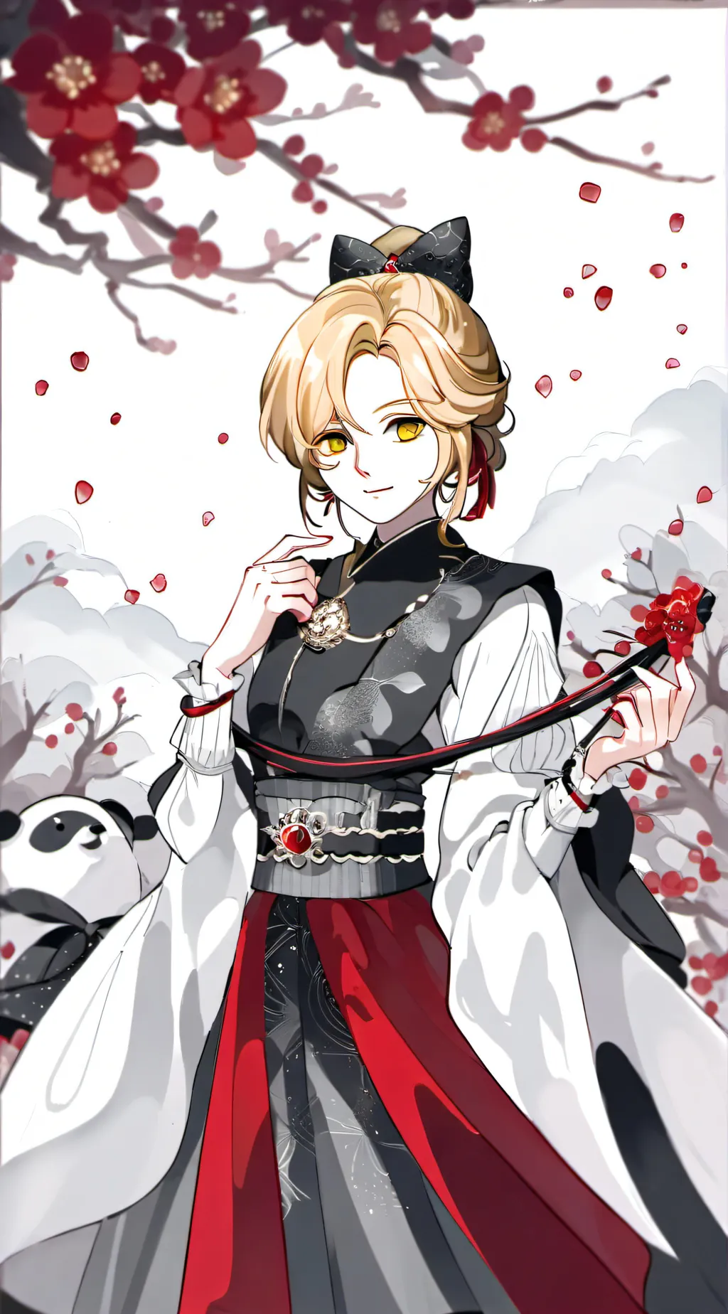 ai character: Caelis background