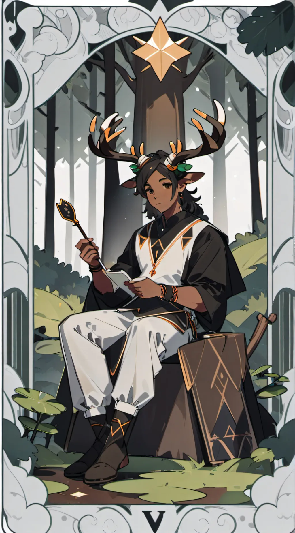 ai character: Milo background