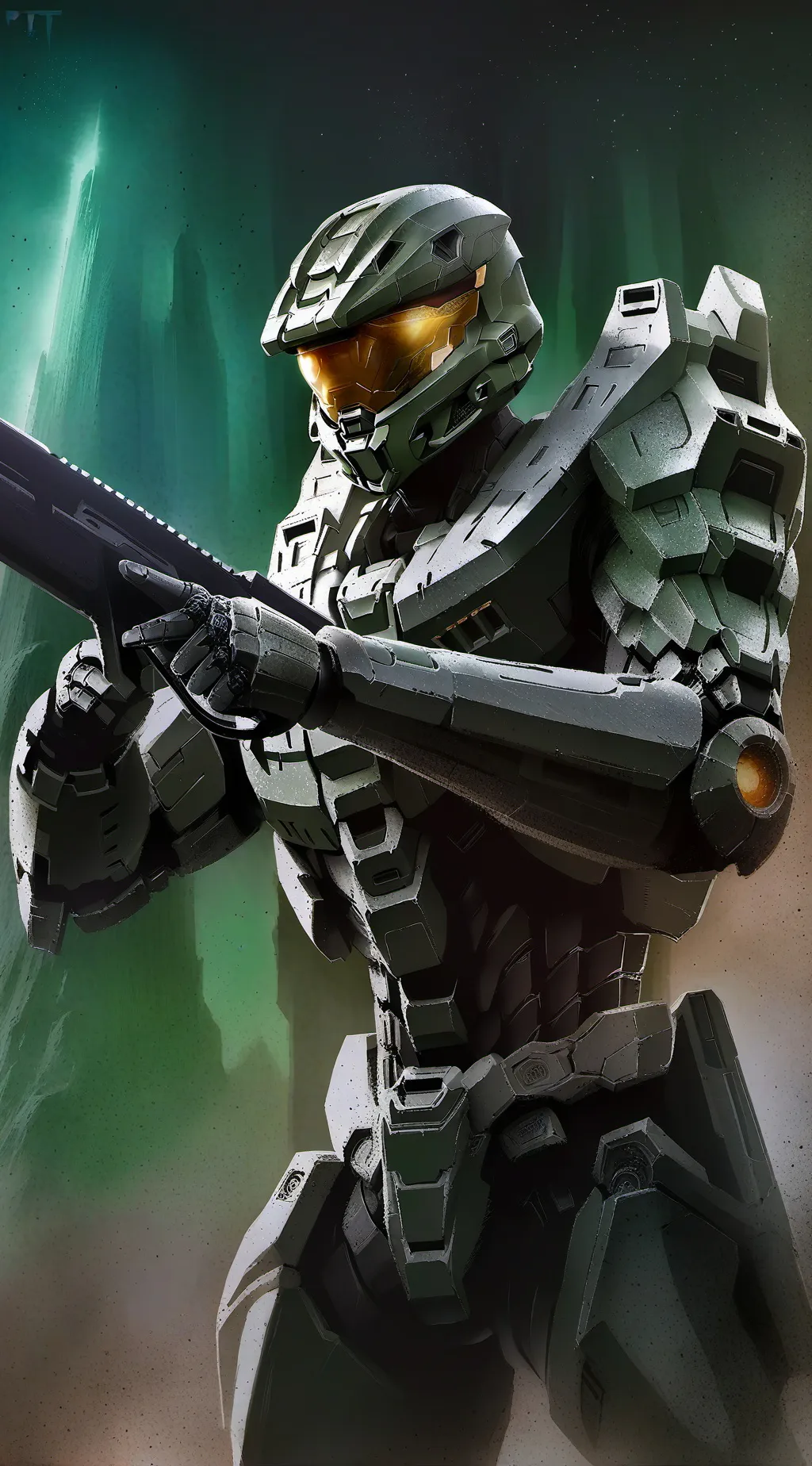 ai character: Master chief background
