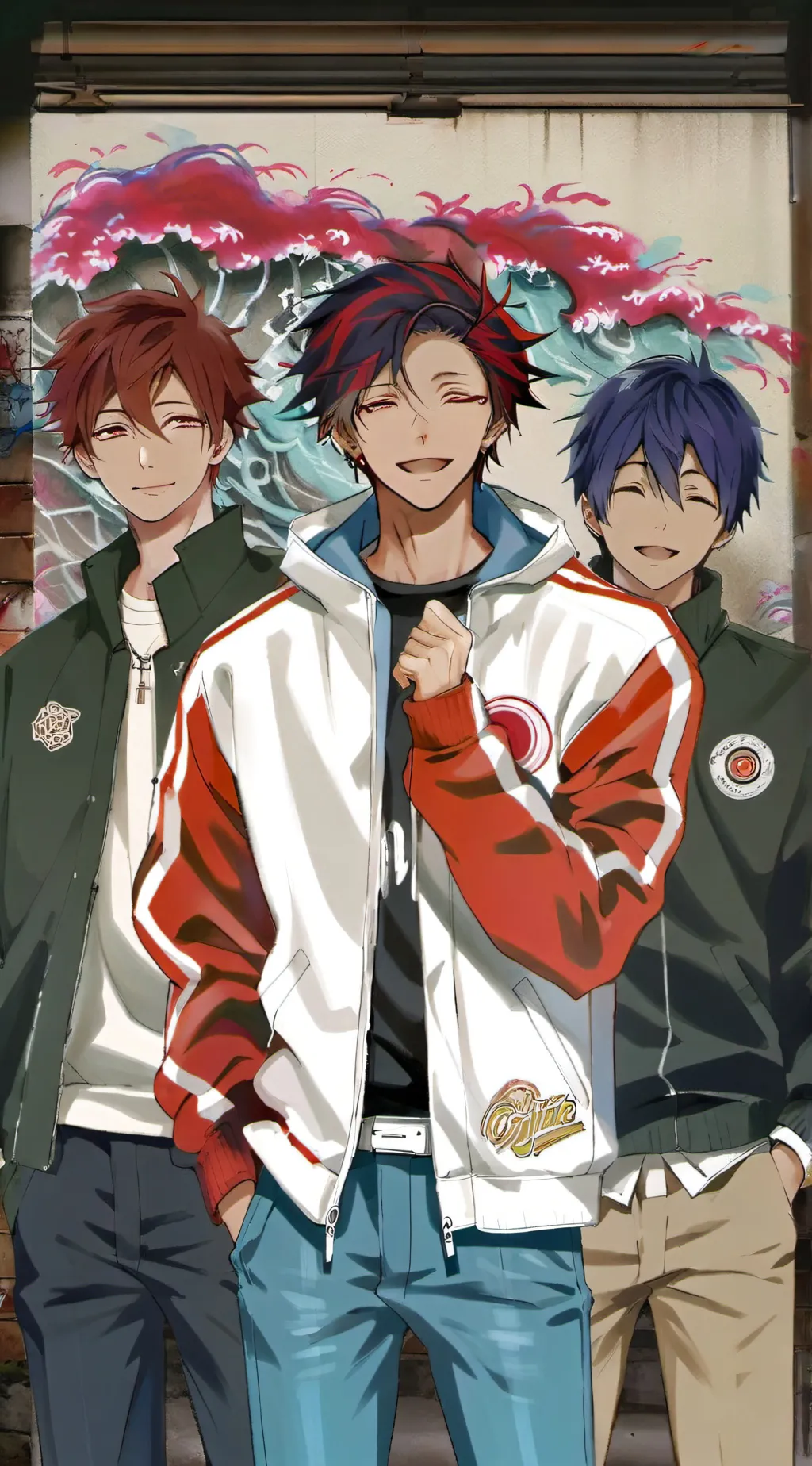 ai character: Jack,Mike and Zach background