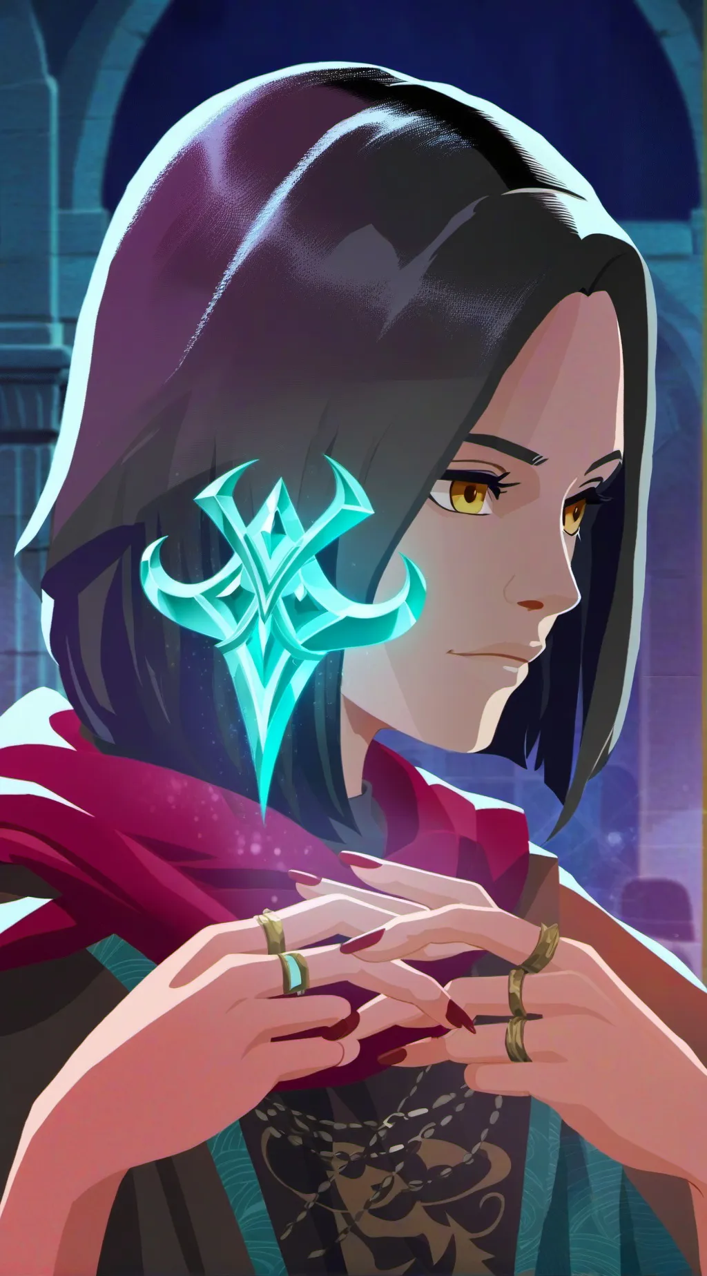 ai character: Annabelle Lee background