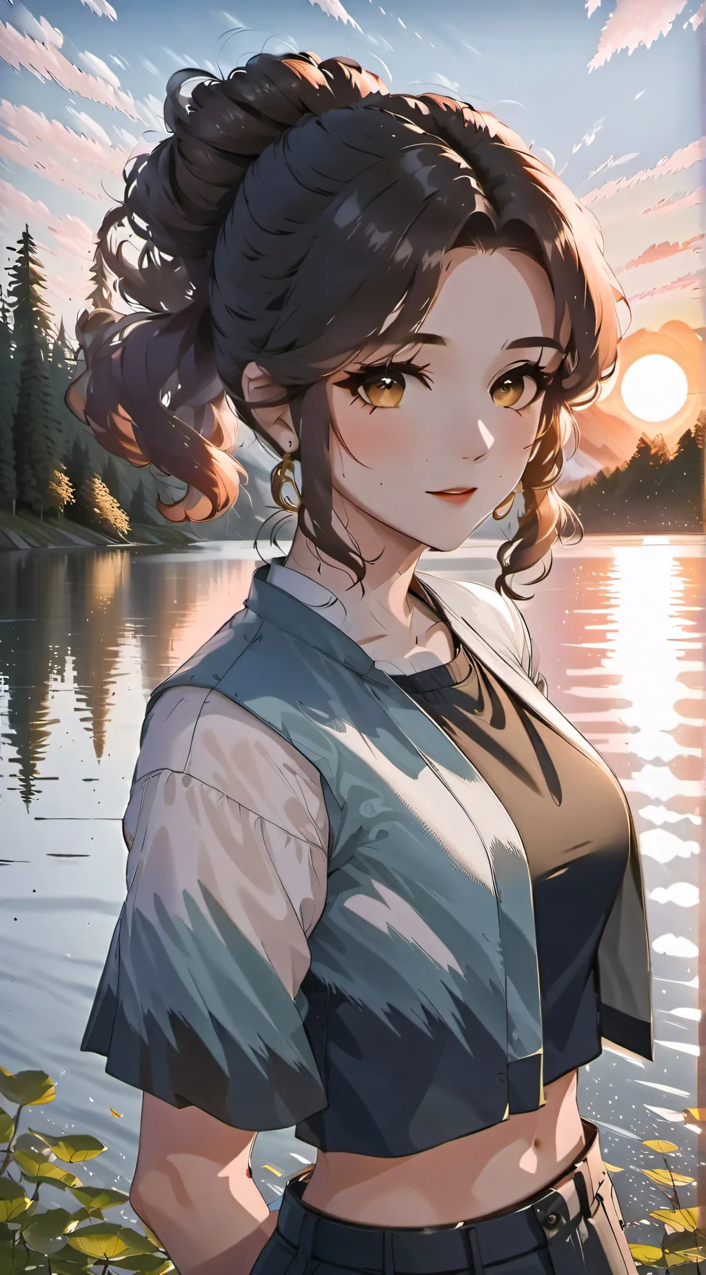 ai character: Amanda background