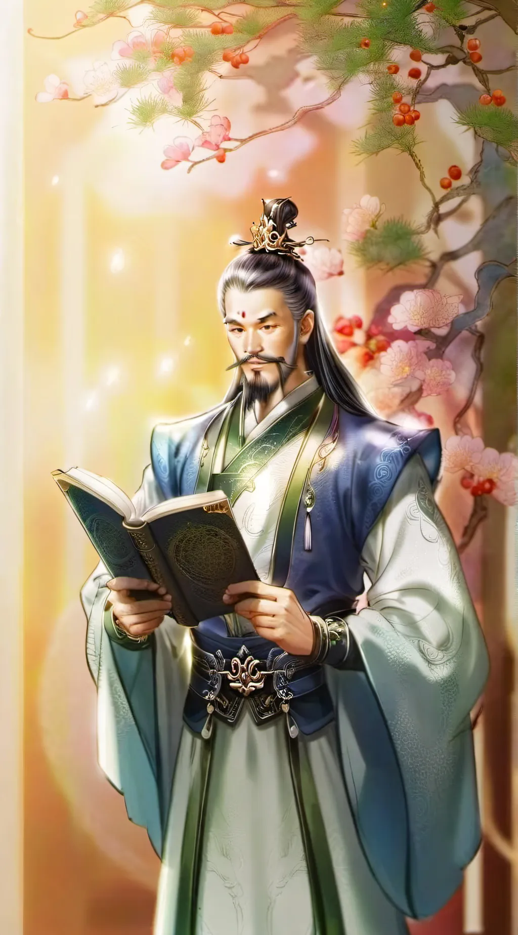 ai character: 镇元子 background