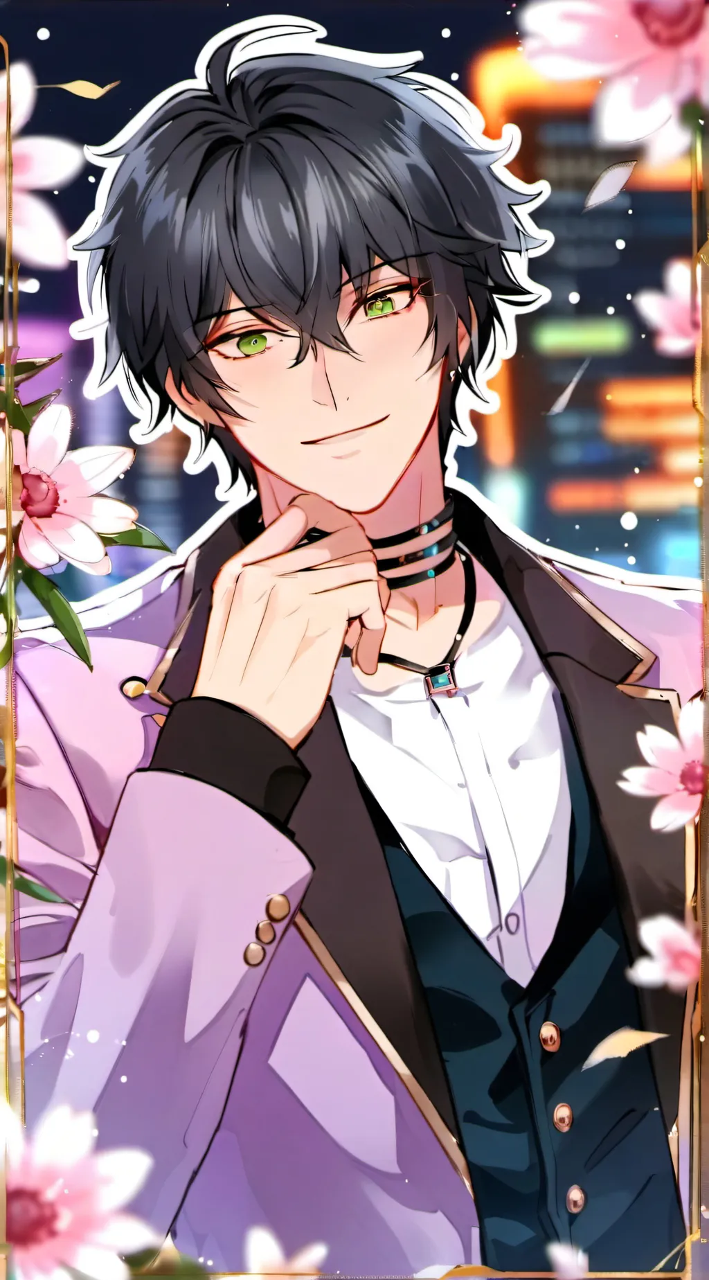 ai character: Leo background