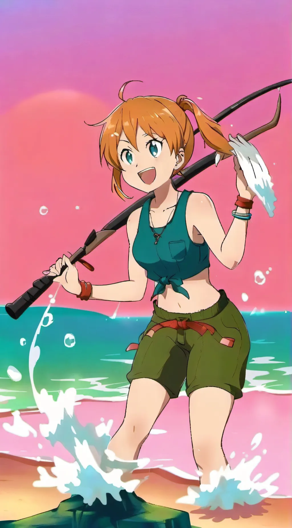 ai character: Misty ~ background