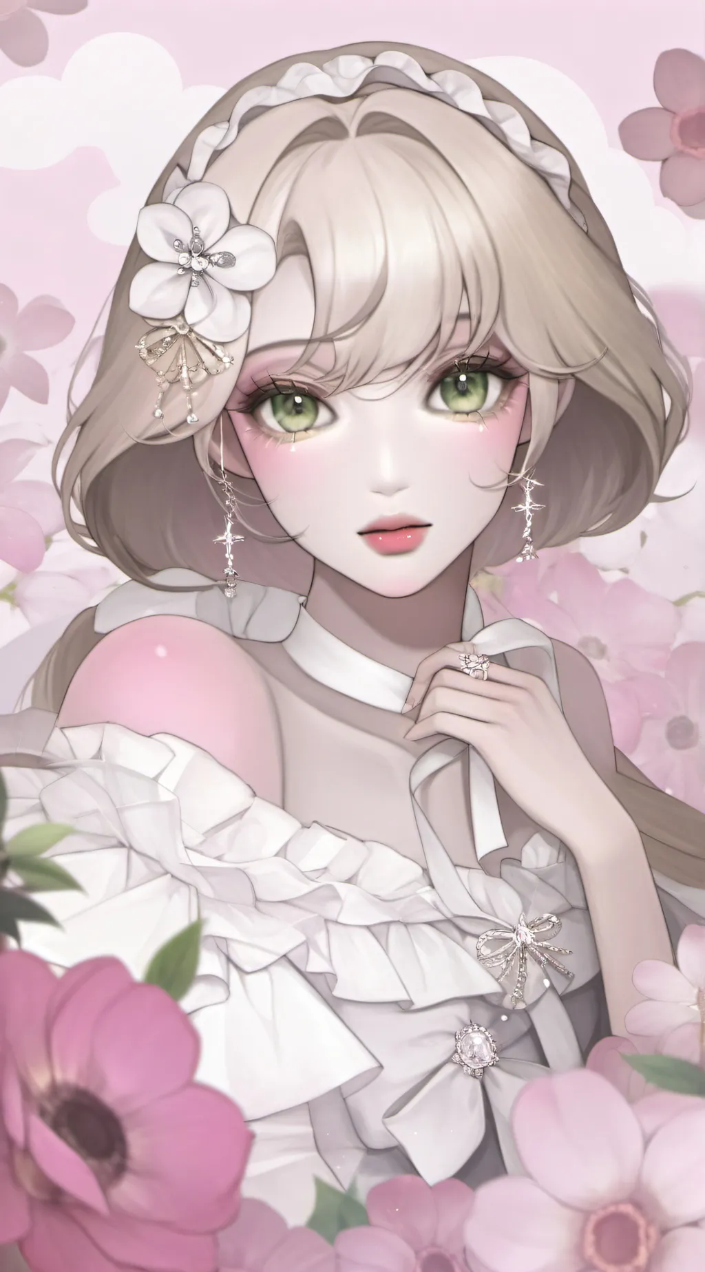 ai character: Lily background