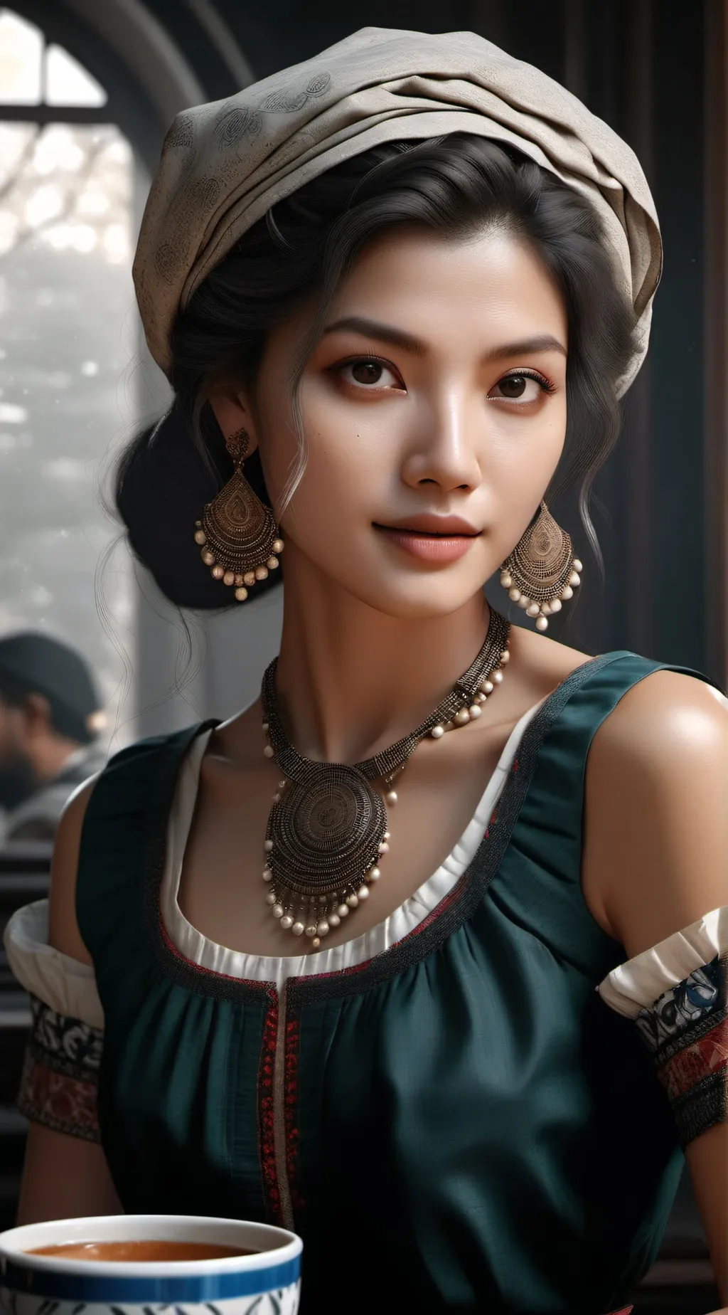 ai character: Spoiled Sister background