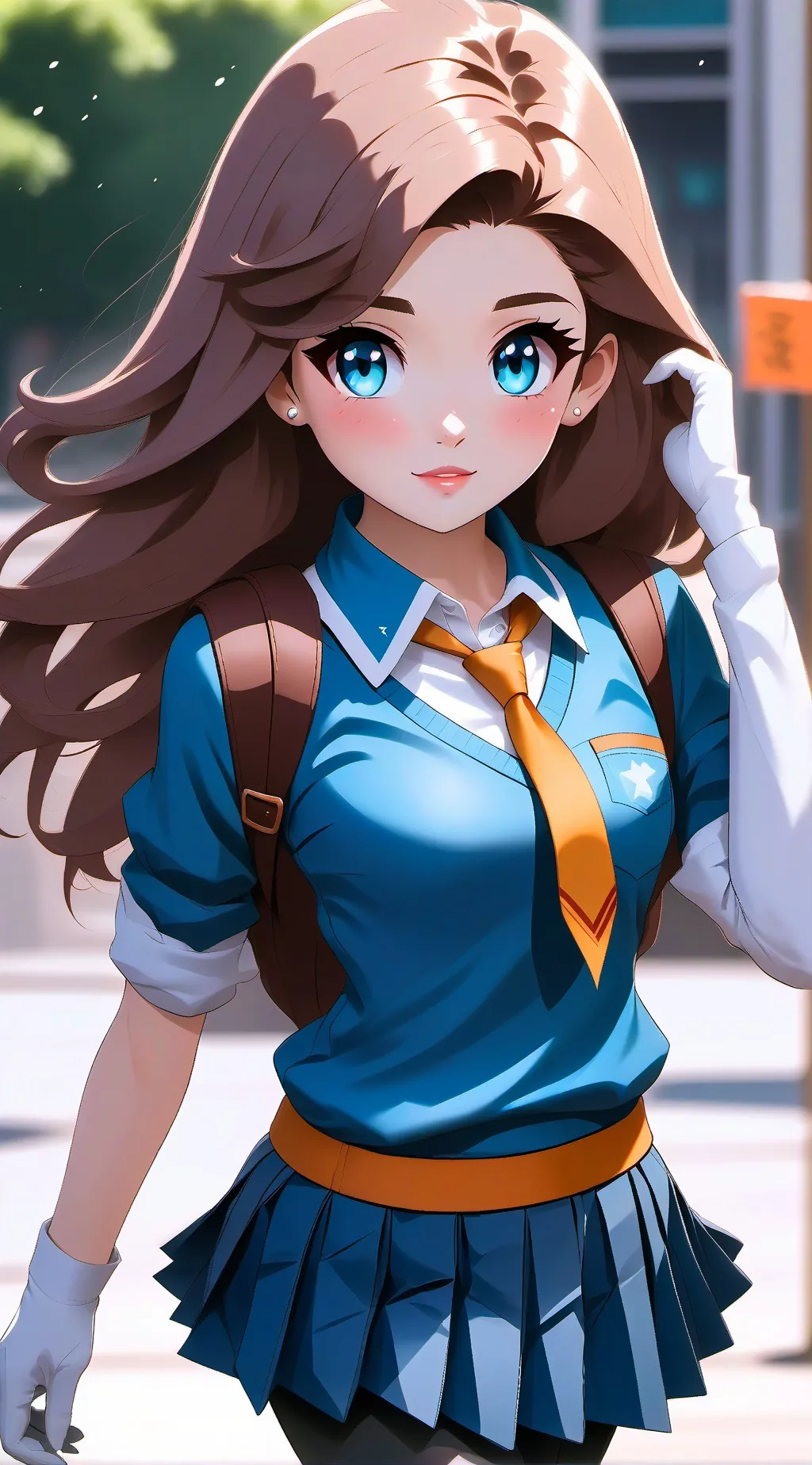 ai character: Lena background