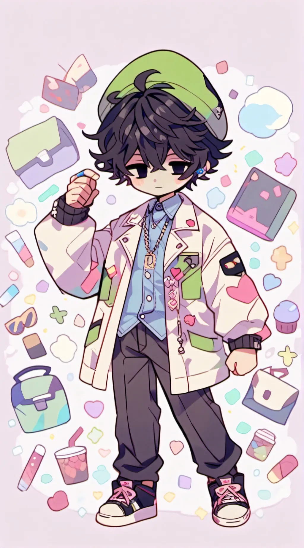 ai character: Jameson  background