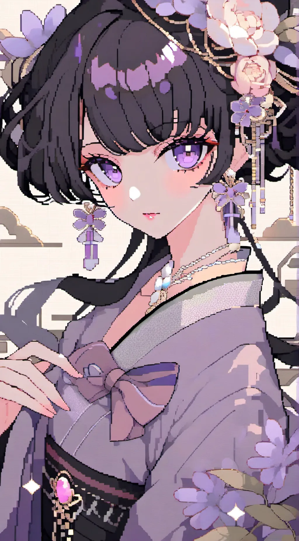 ai character: dame tamayo(french background