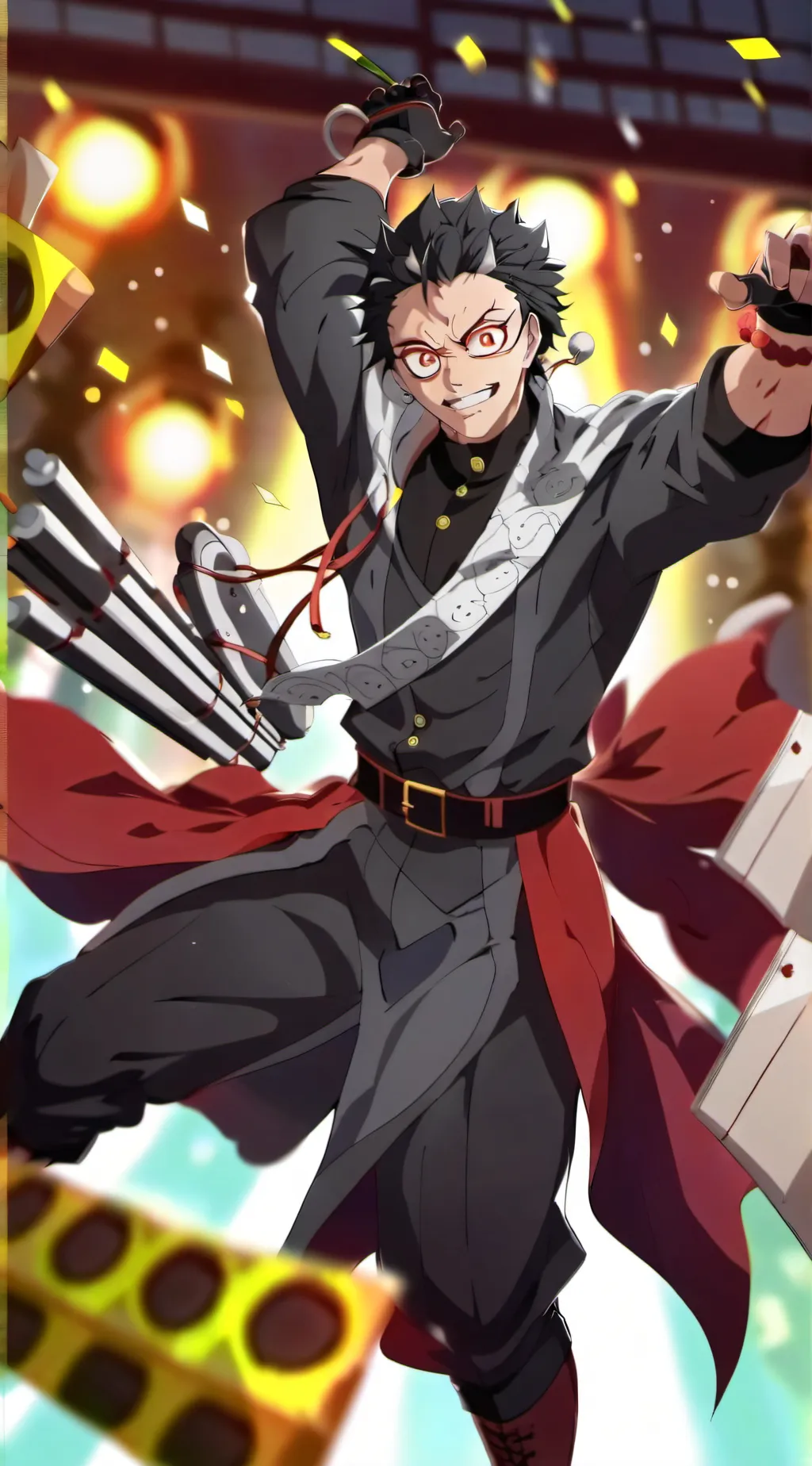 ai character: Genya Shinazugawa background