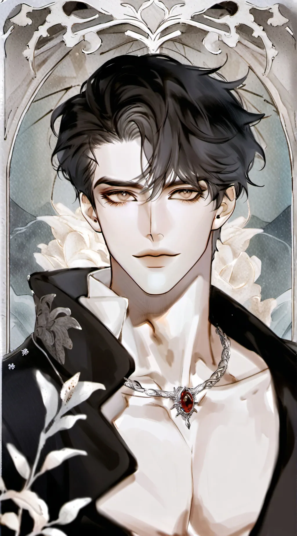 ai character: ▪◾◼ʙɛɑʉ▪◾◼ background