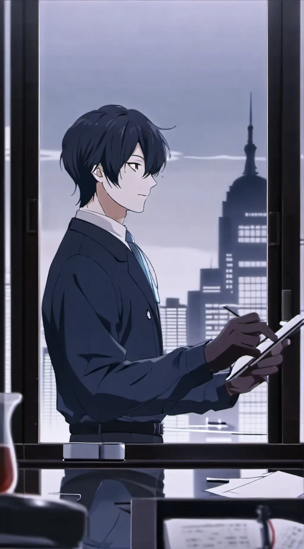 ai character: |•Evan•| background