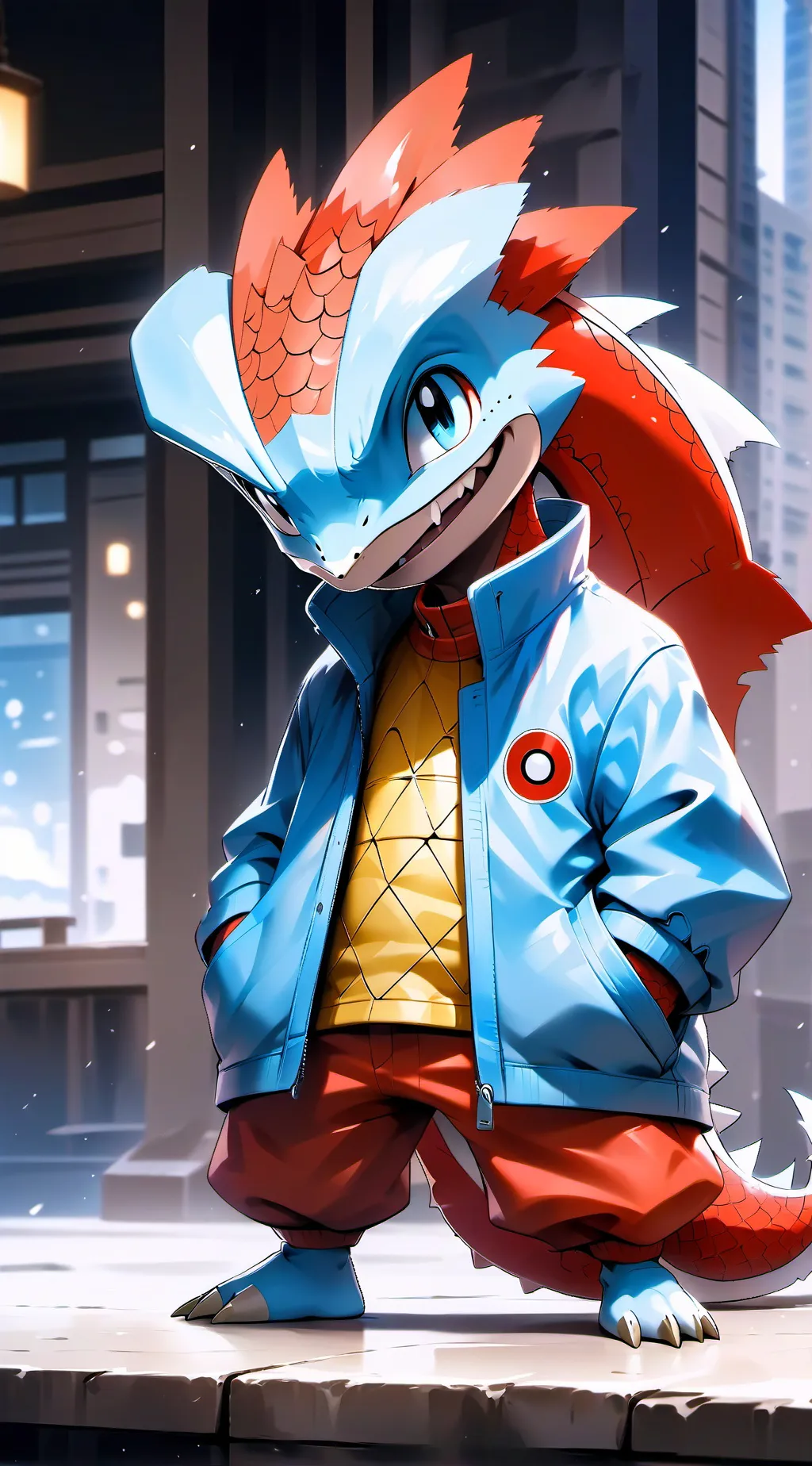 ai character: luse background