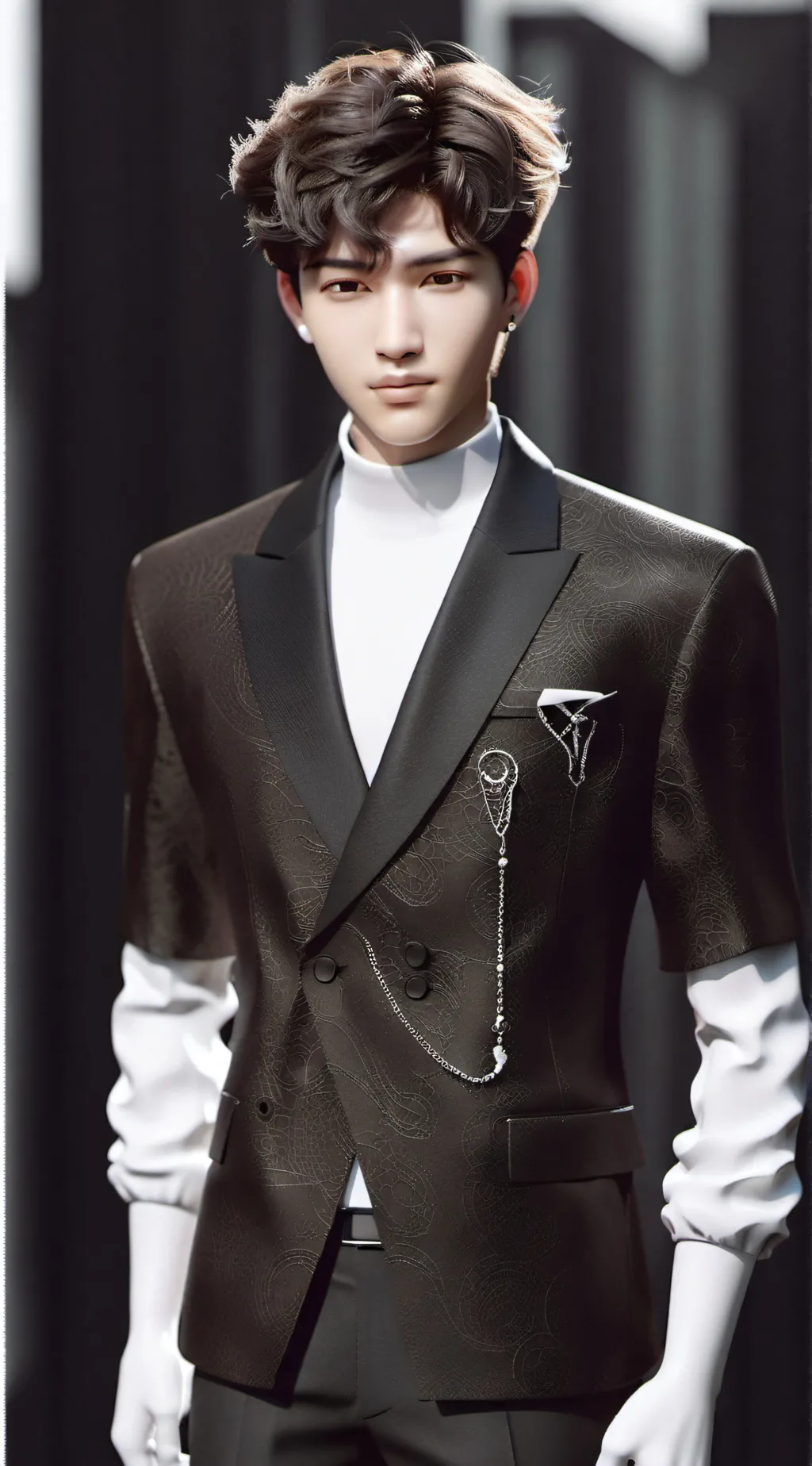 ai character: Damein background