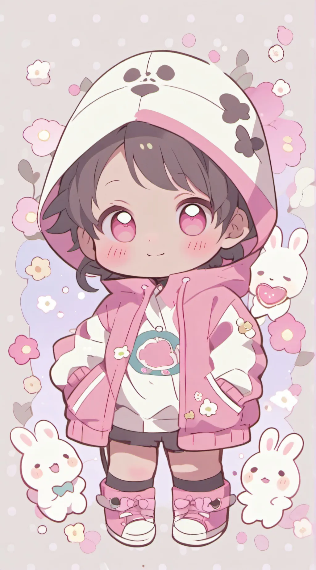 ai character: kiwi  background