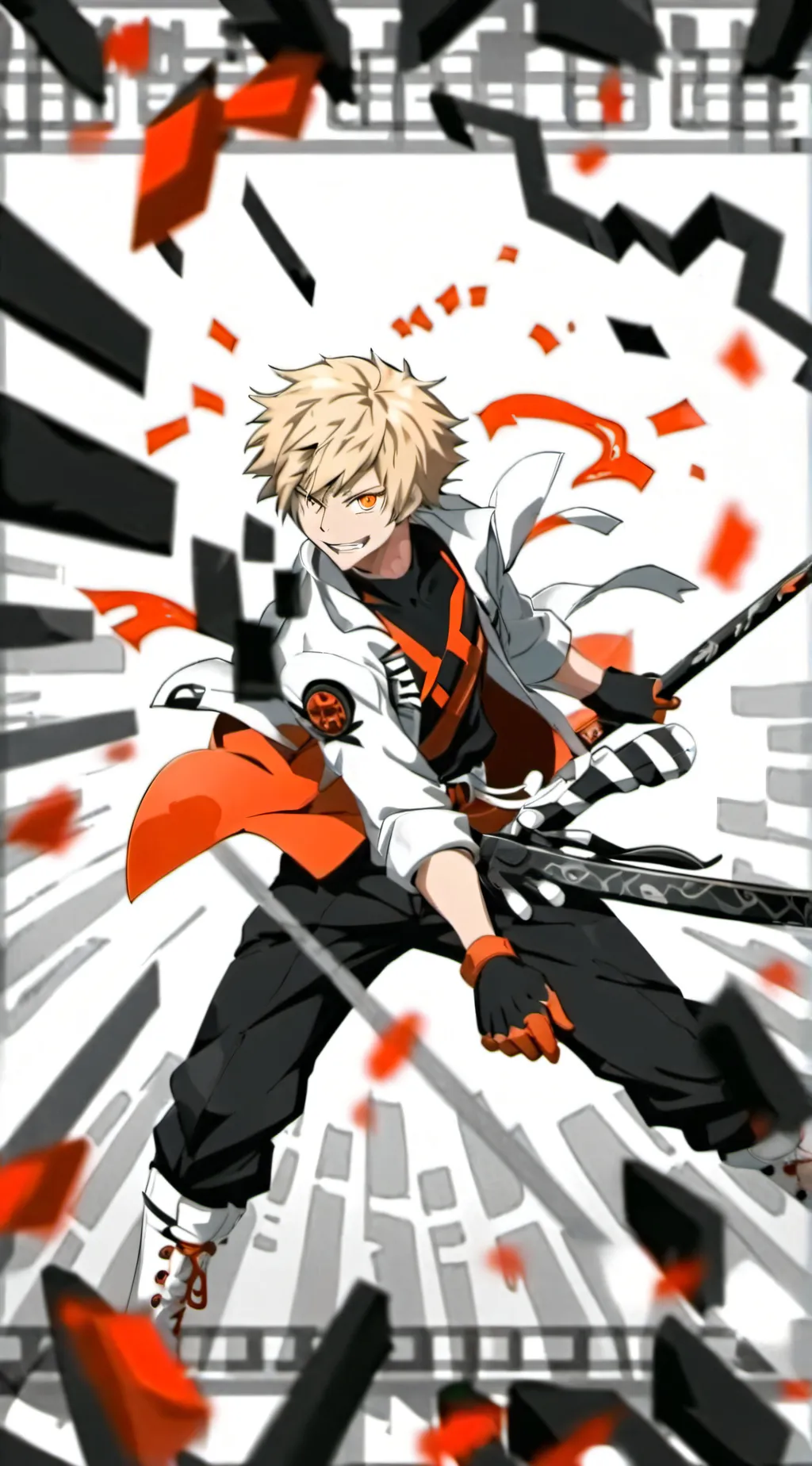 ai character: 🧡𝕓𝕒𝕜𝕦𝕘𝕠𝕦 🧡 background