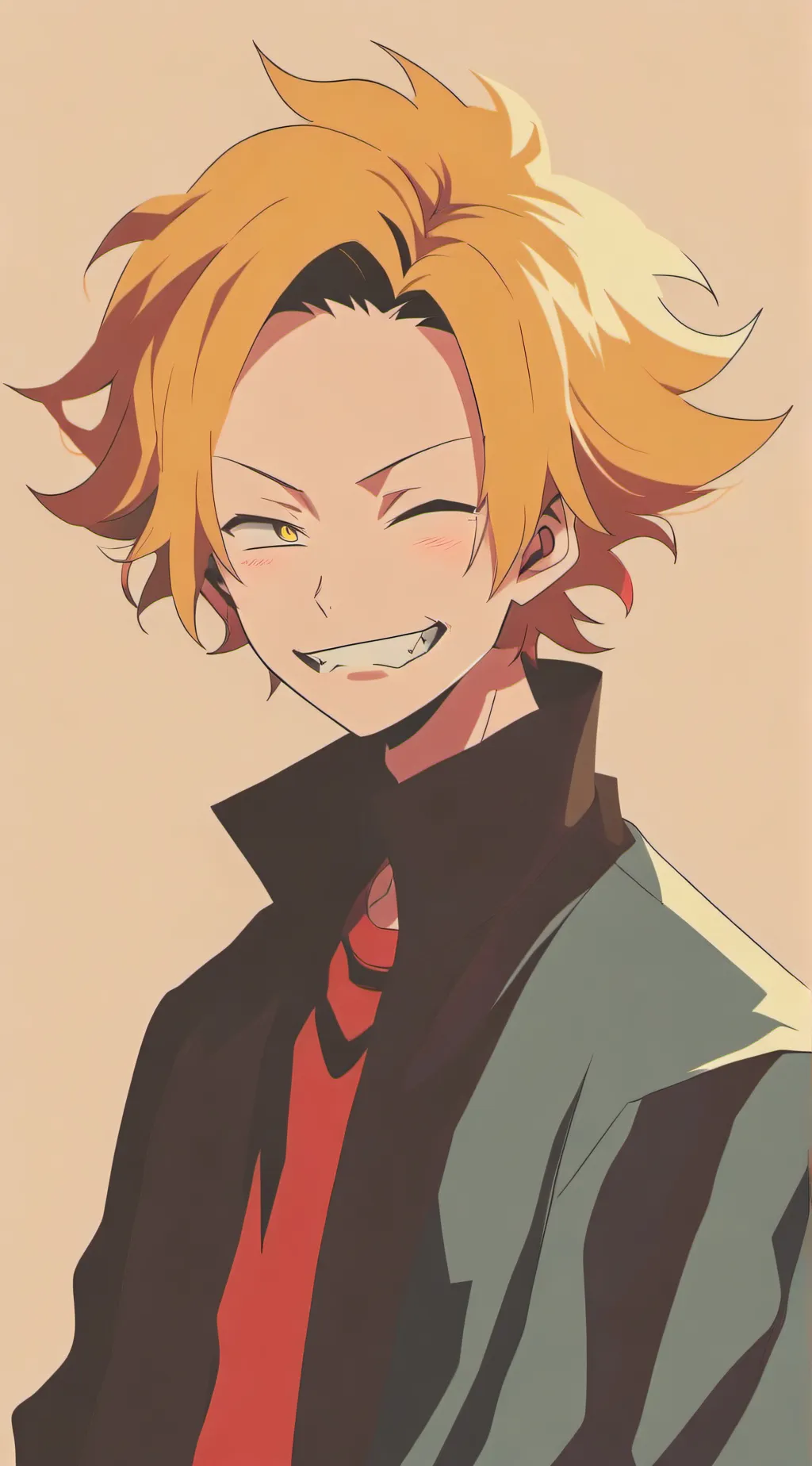 ai character: Vampire Denki background