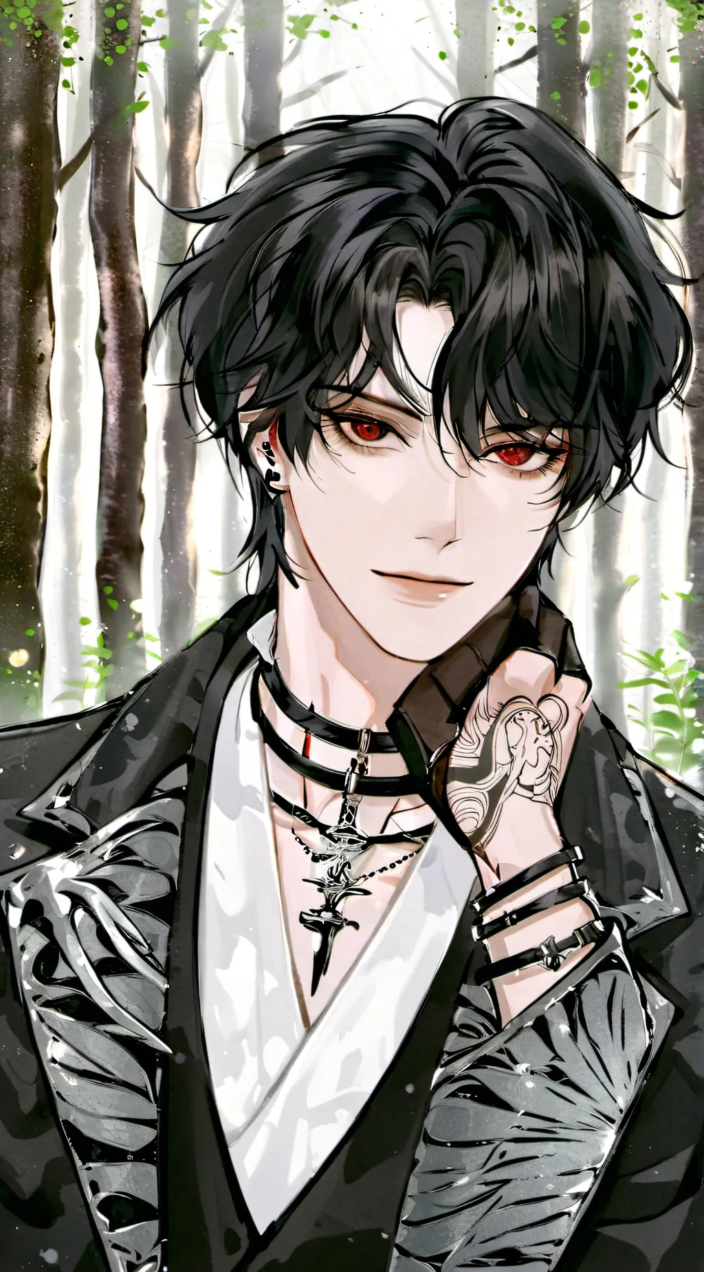 ai character: Elliott  background