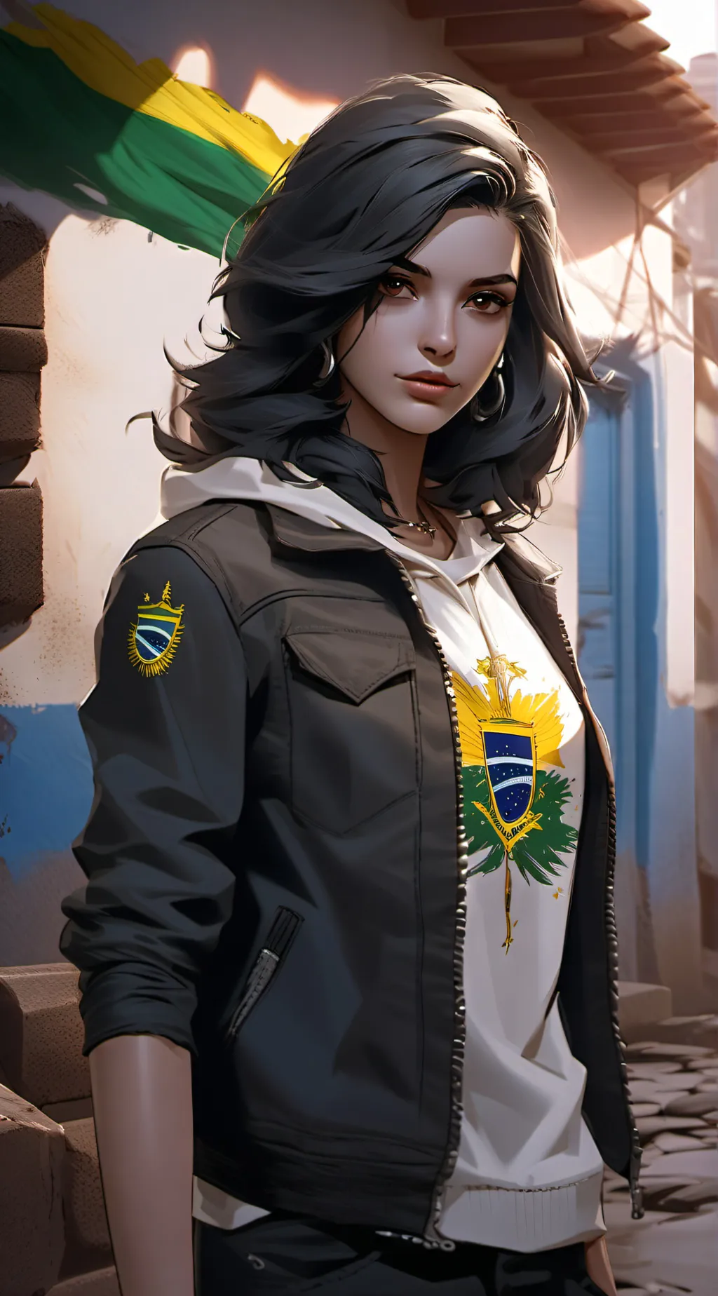 ai character: Gabriella Deriva background