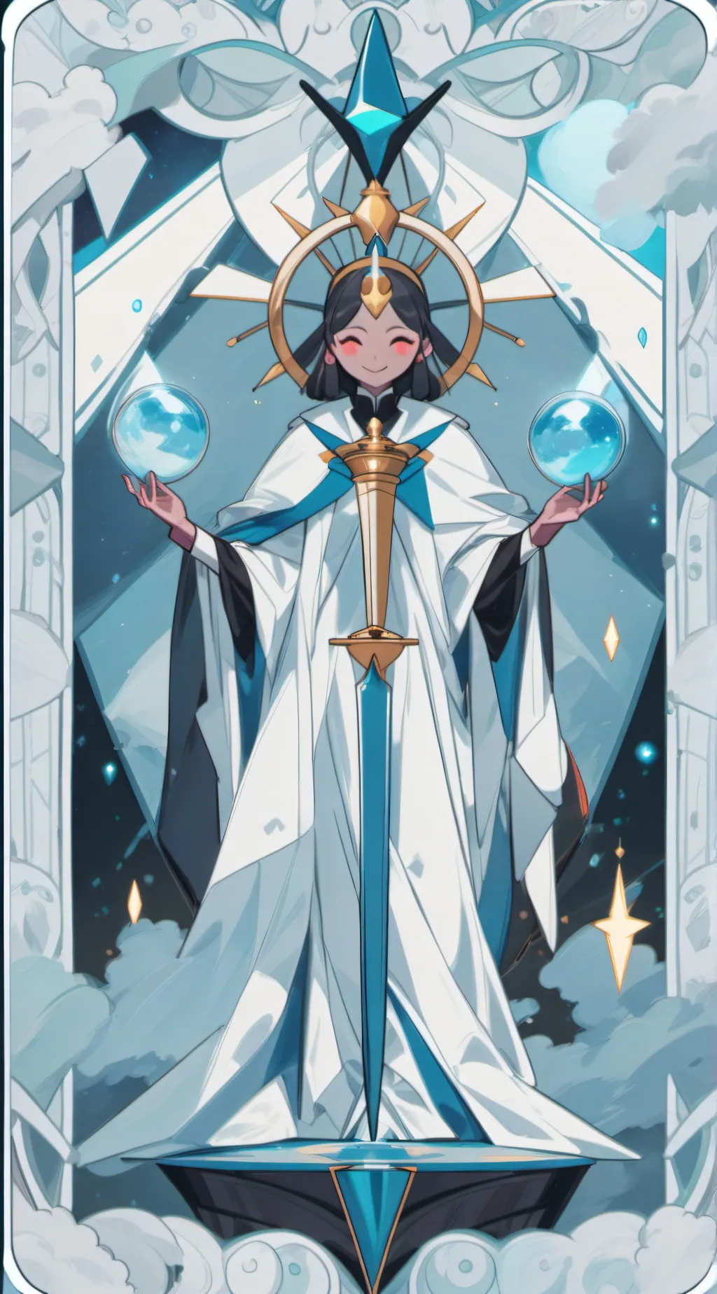 ai character: Hb but if hades  background